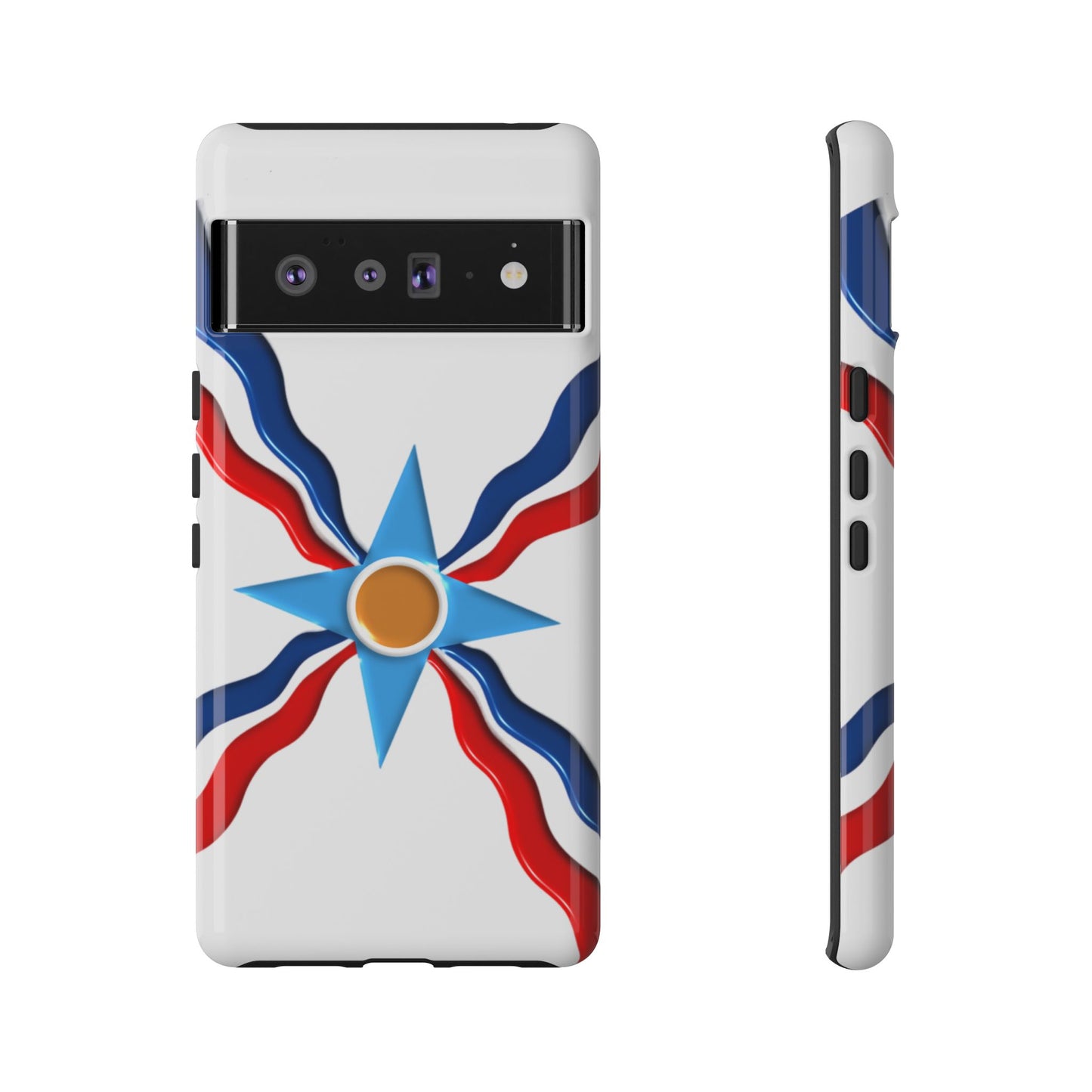 Assyrian Flag - Tough Phone Cases