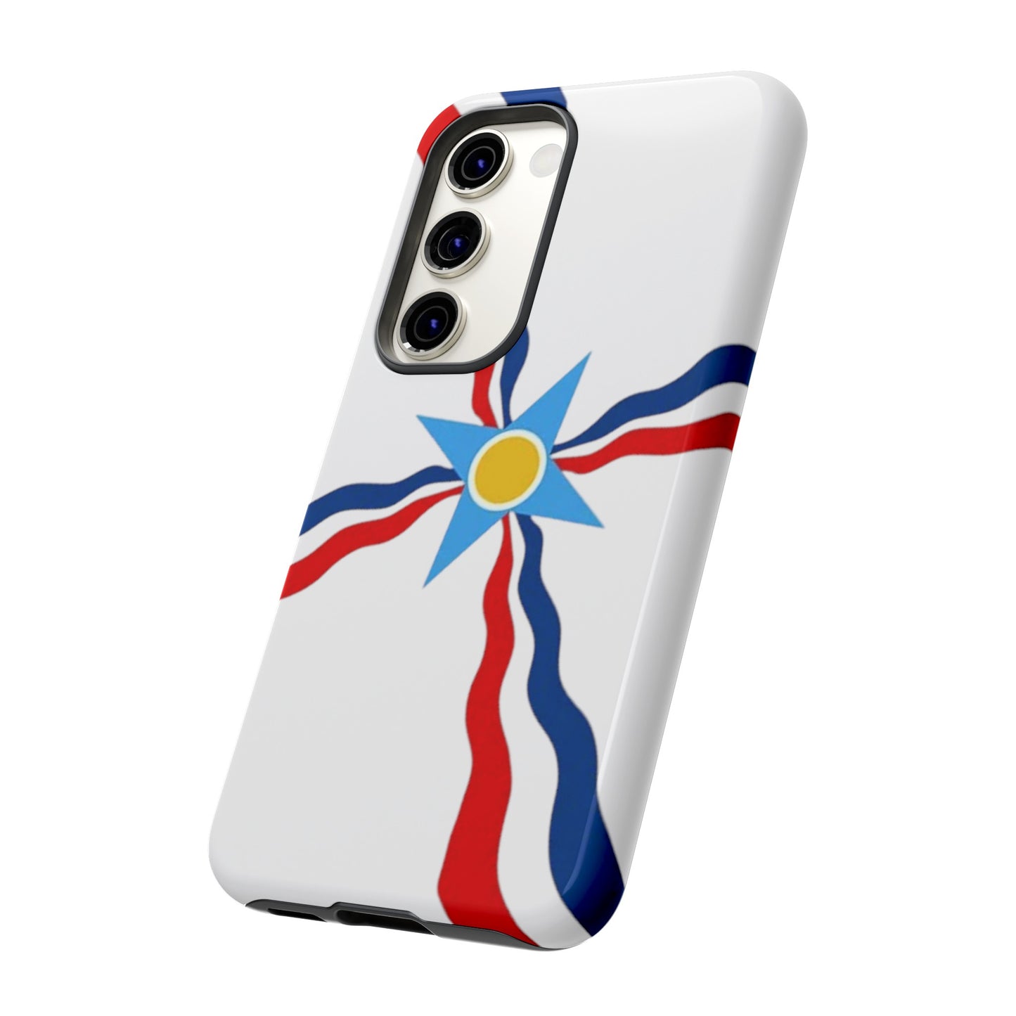 Assyrian Flag - Tough Phone Cases