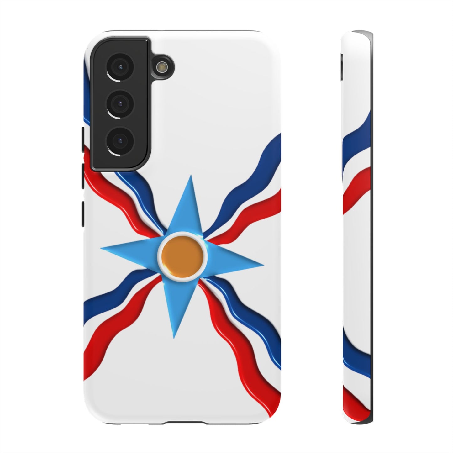 Assyrian Flag - Tough Phone Cases