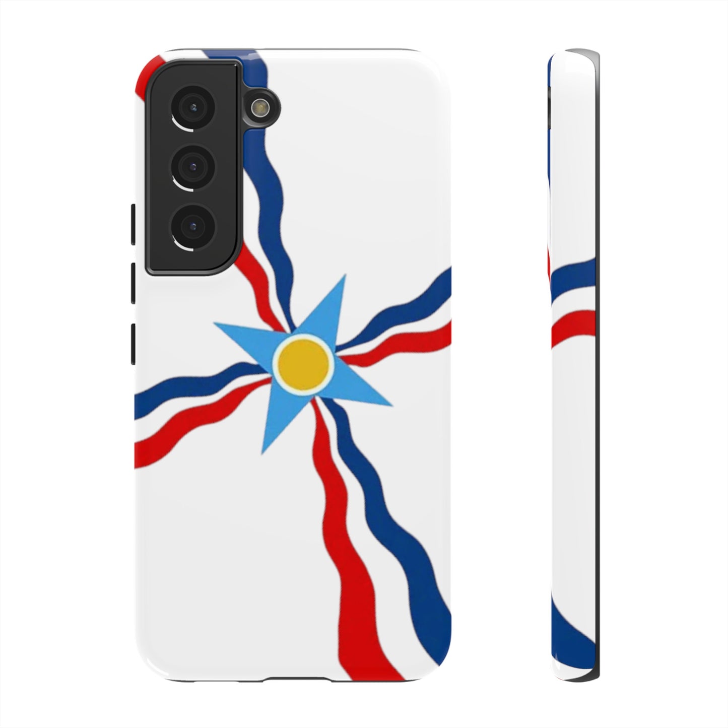 Assyrian Flag - Tough Phone Cases