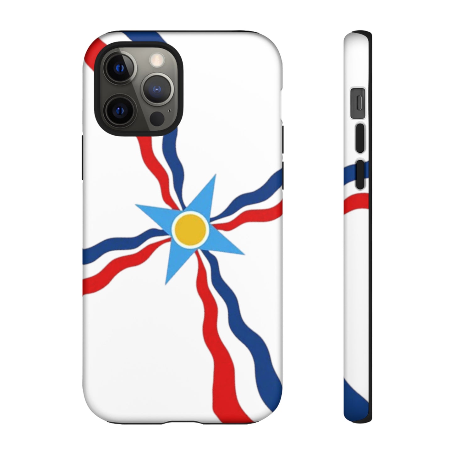 Assyrian Flag - Tough Phone Cases