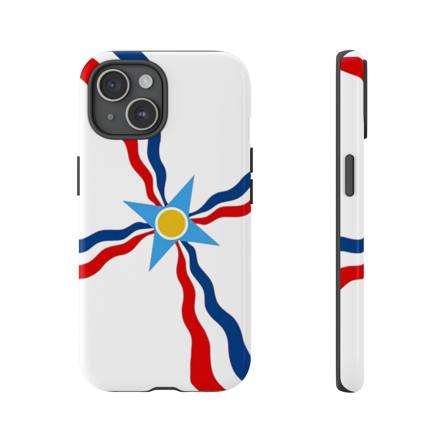 Assyrian Flag - Tough Phone Cases