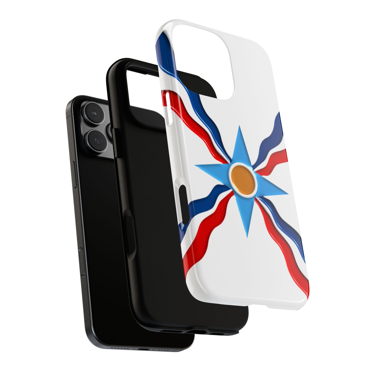 Assyrian Flag - Tough Phone Cases