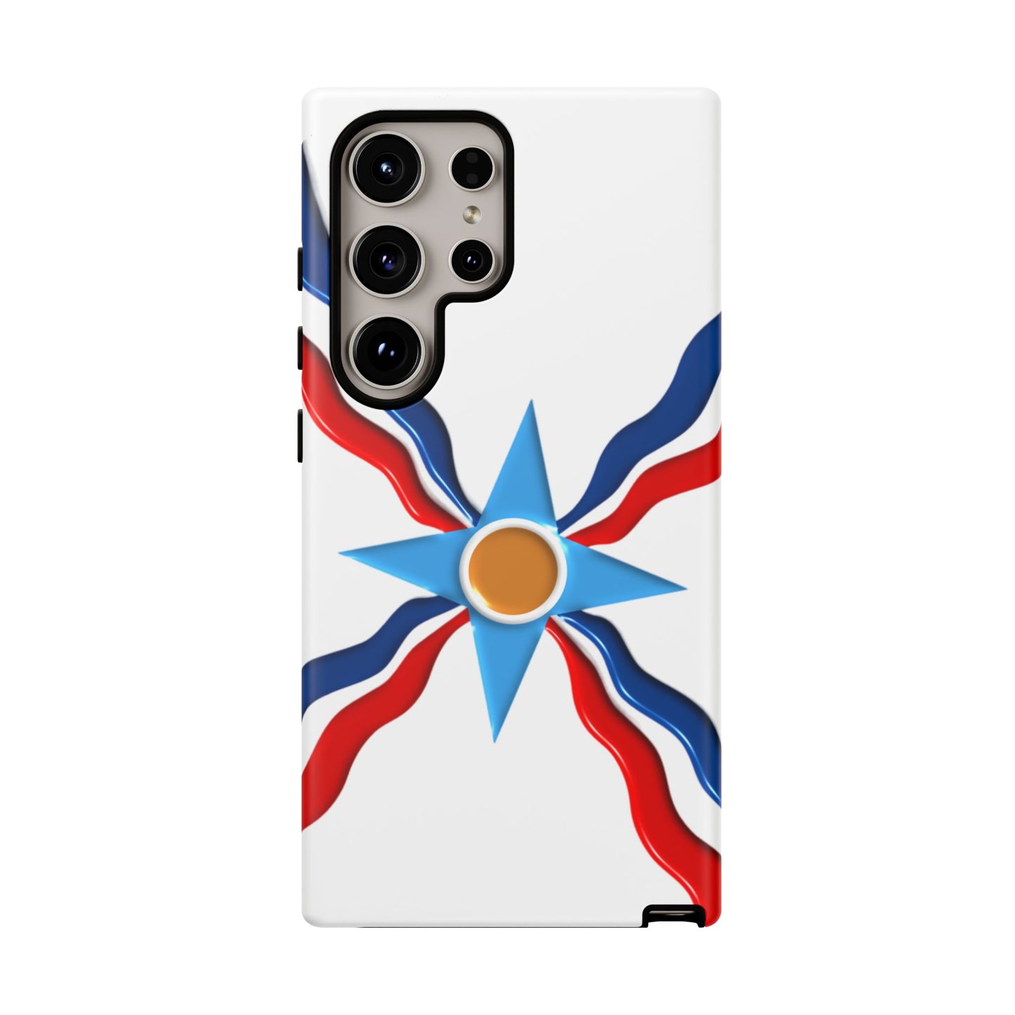 Assyrian Flag - Tough Phone Cases