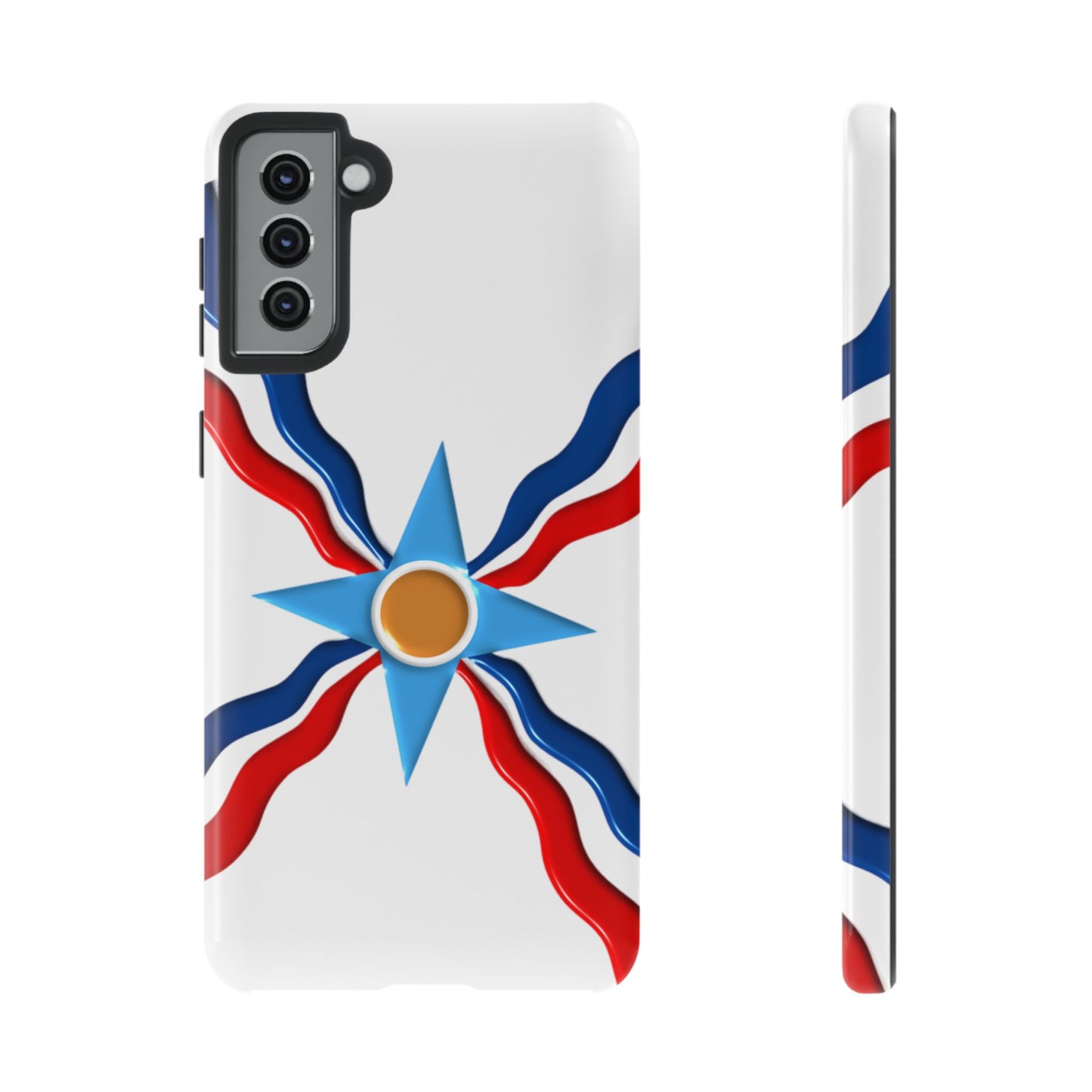 Assyrian Flag - Tough Phone Cases