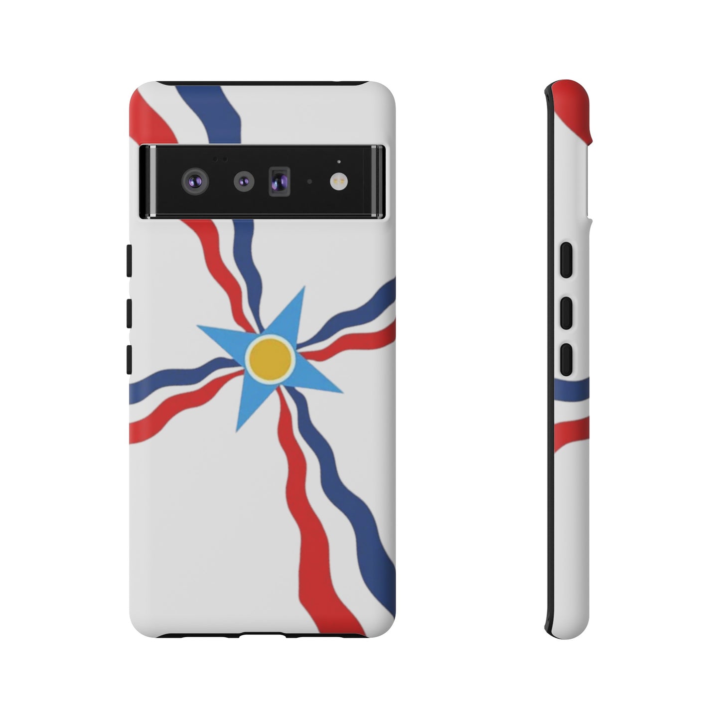 Assyrian Flag - Tough Phone Cases