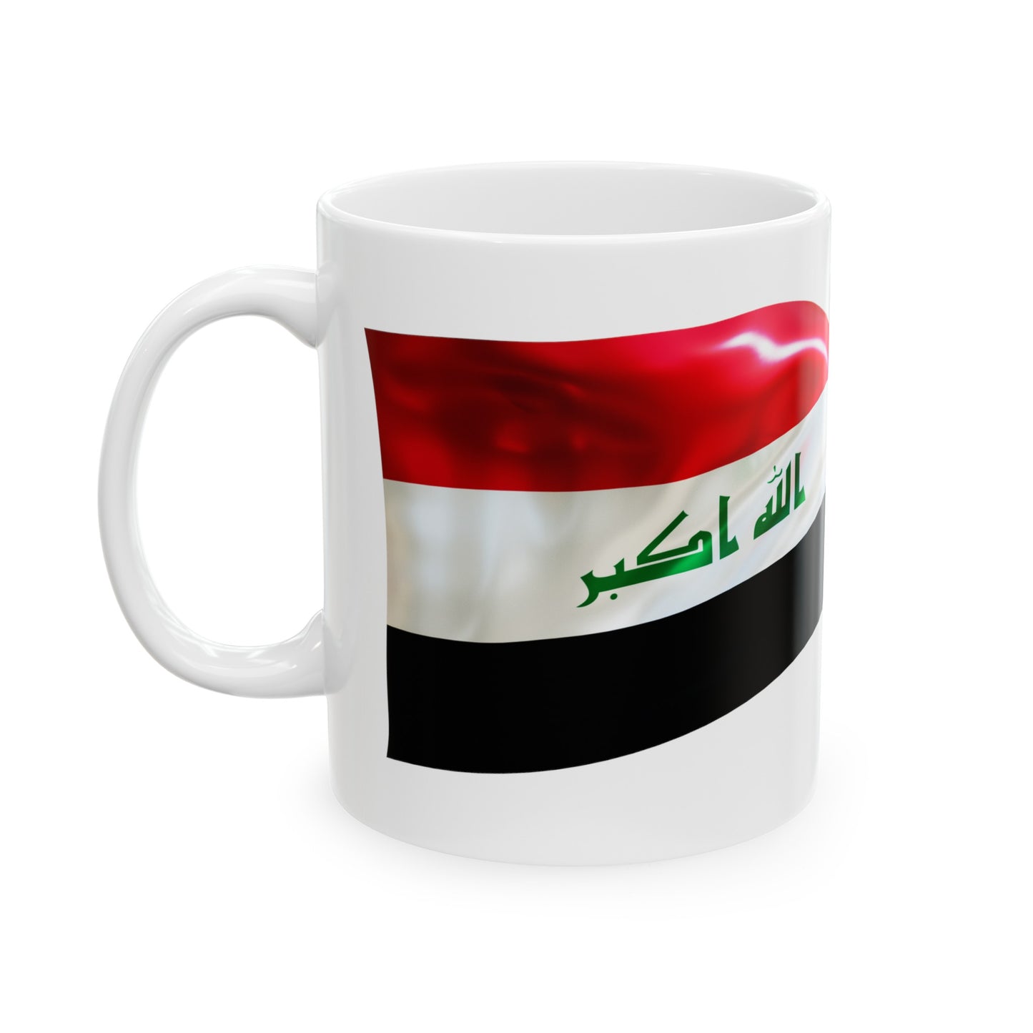 IRAQI Flag - Ceramic Mug, (11oz, 15oz)