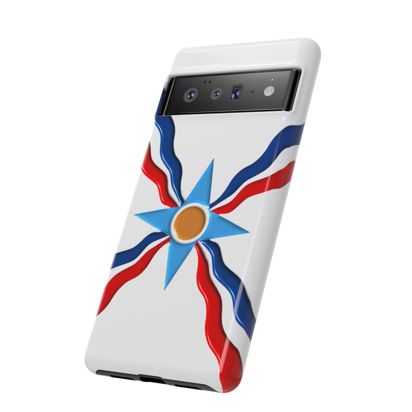 Assyrian Flag - Tough Phone Cases