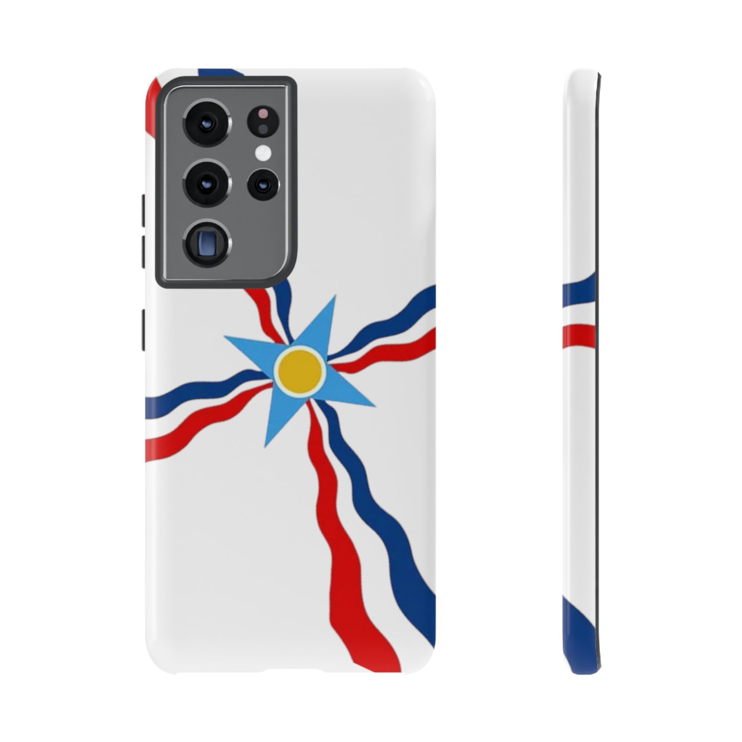 Assyrian Flag - Tough Phone Cases