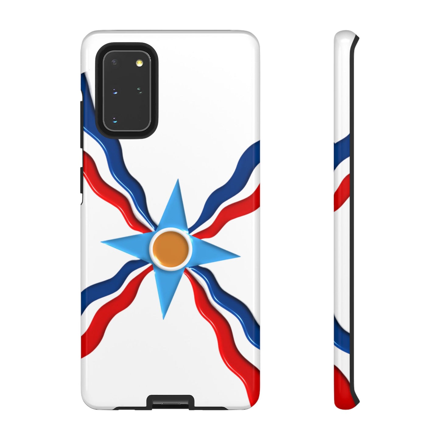 Assyrian Flag - Tough Phone Cases