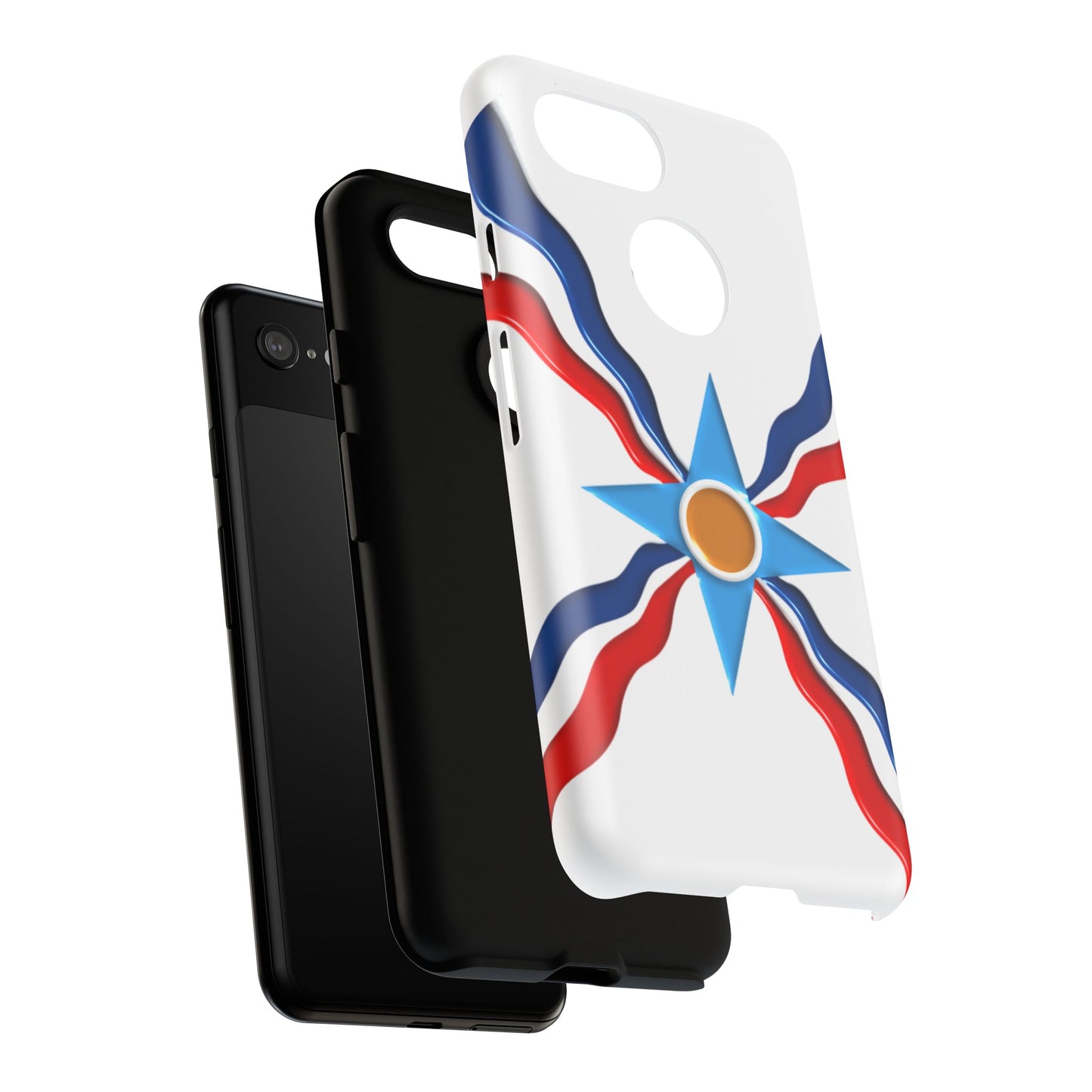 Assyrian Flag - Tough Phone Cases
