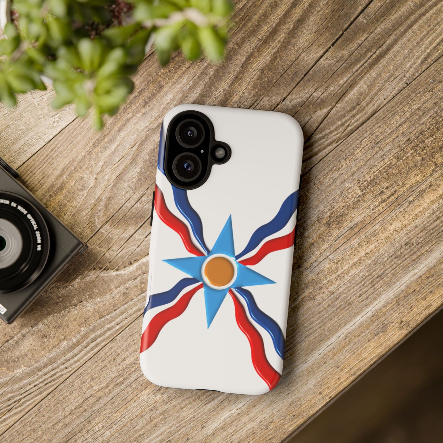 Assyrian Flag - Tough Phone Cases