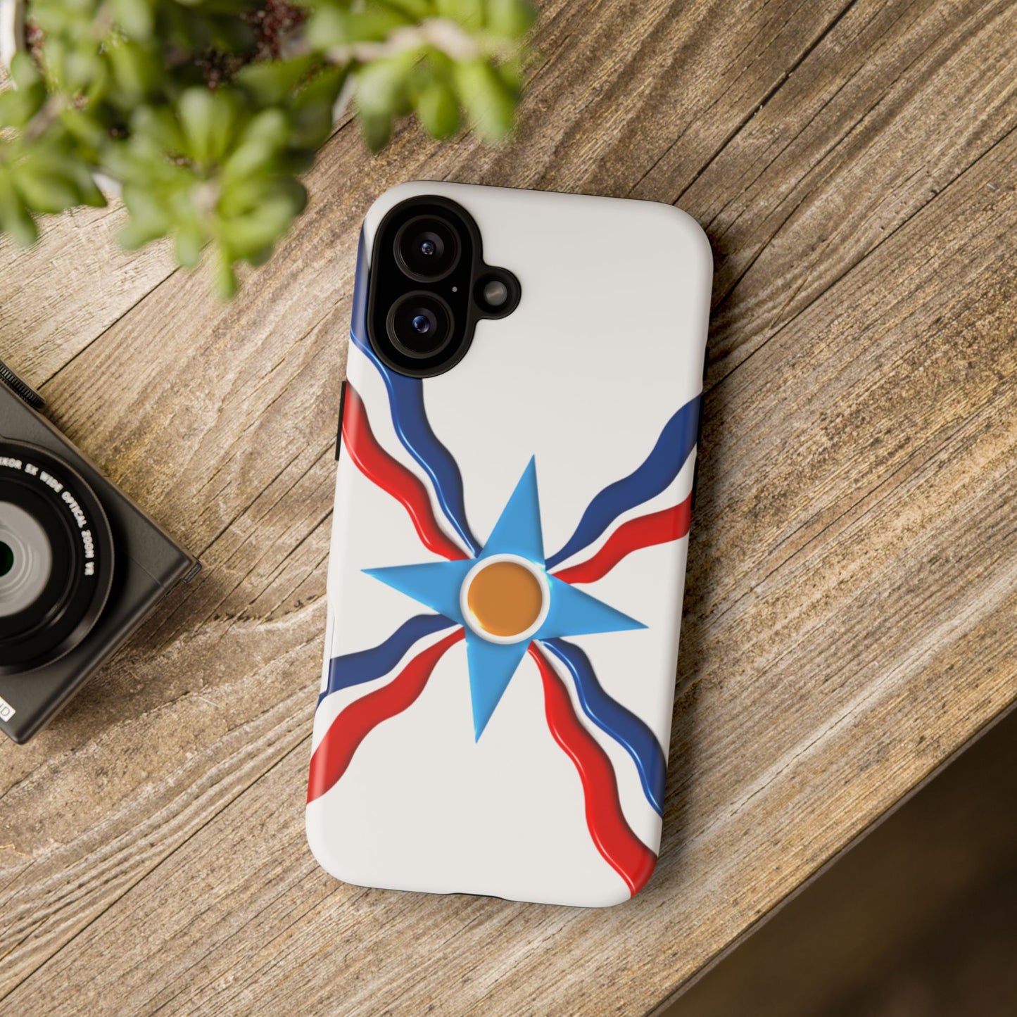 Assyrian Flag - Tough Phone Cases