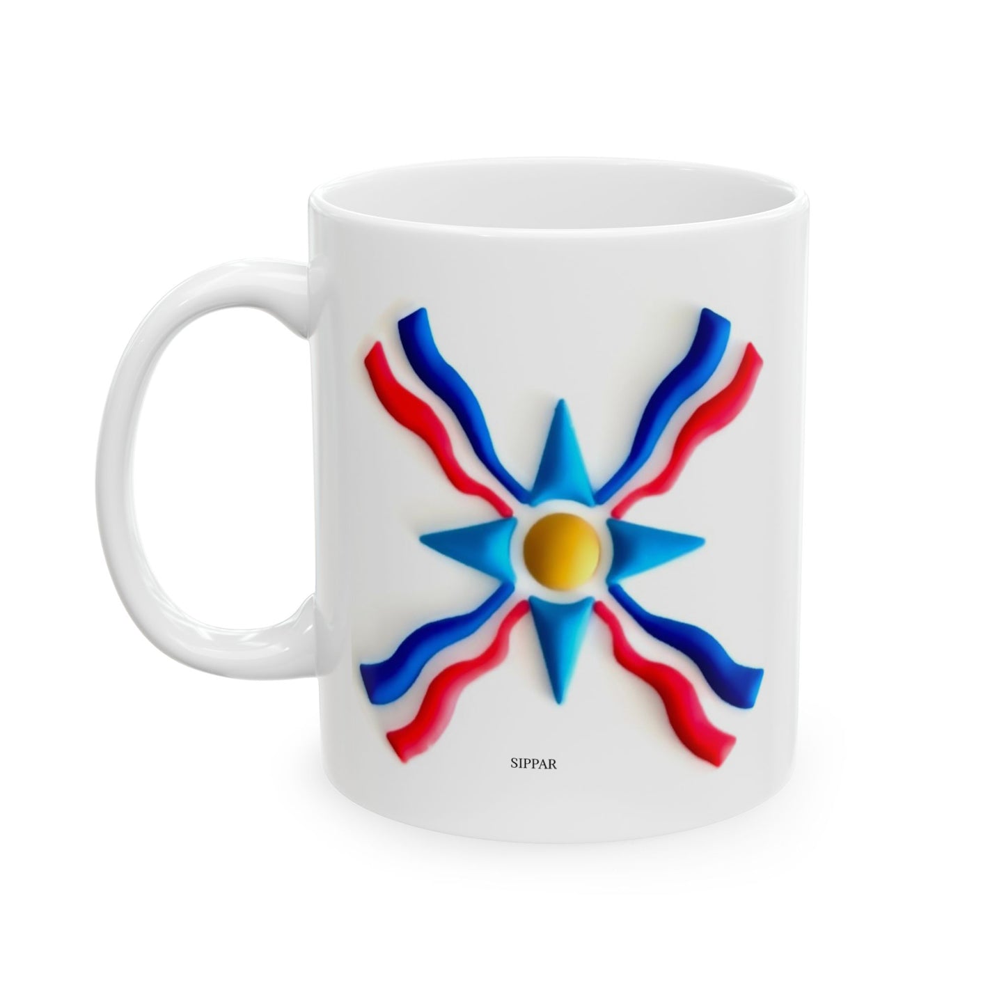 Assyrian Flag Mug 11oz