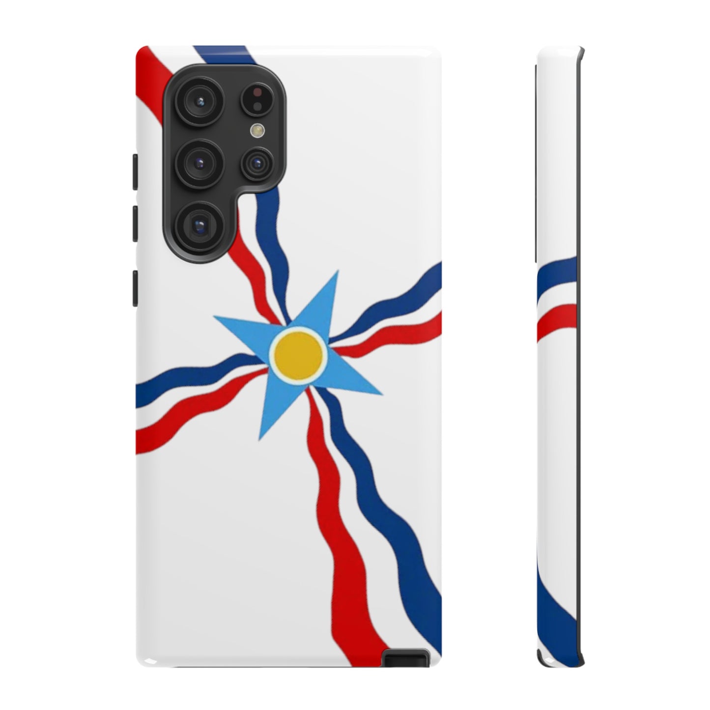 Assyrian Flag - Tough Phone Cases