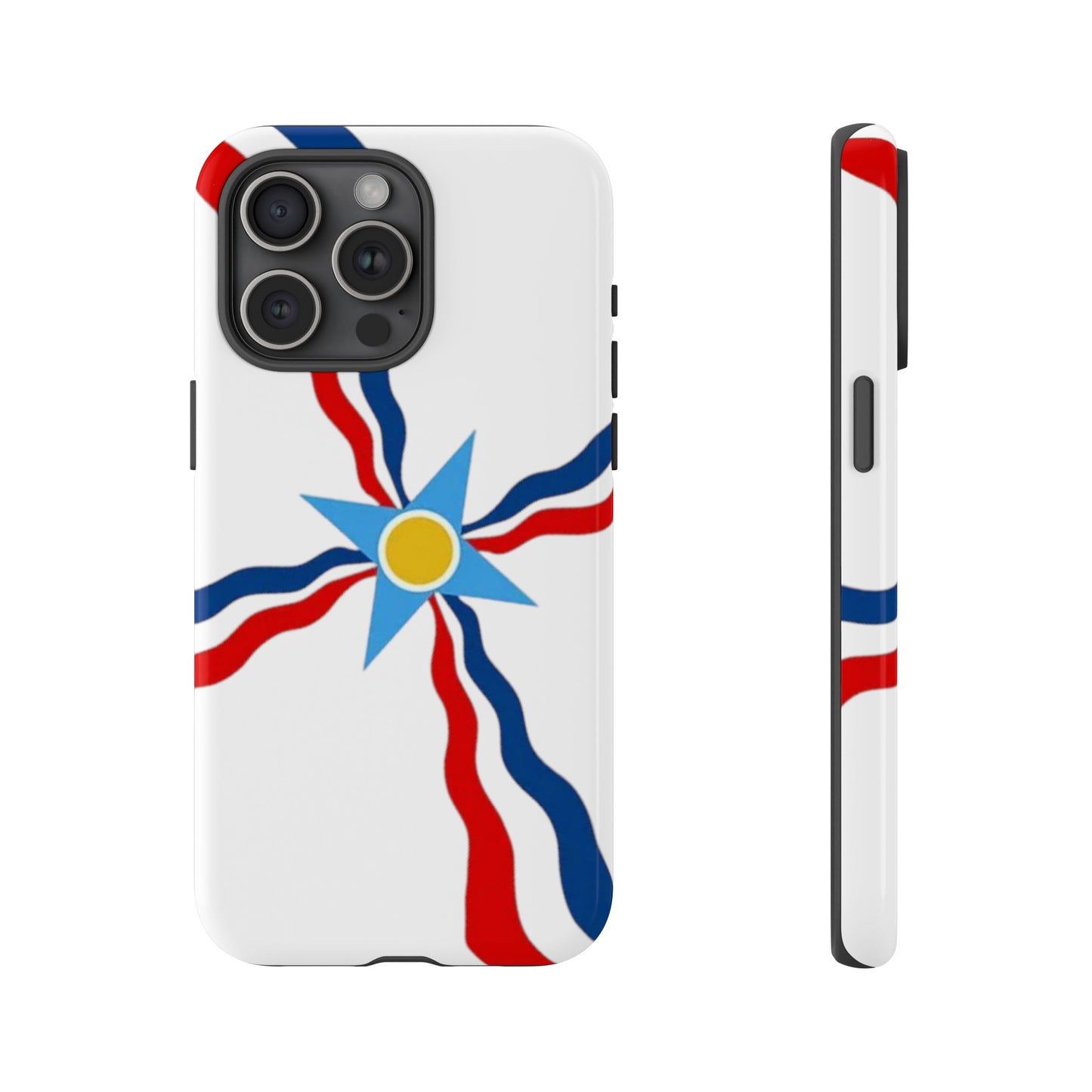 Assyrian Flag - Tough Phone Cases