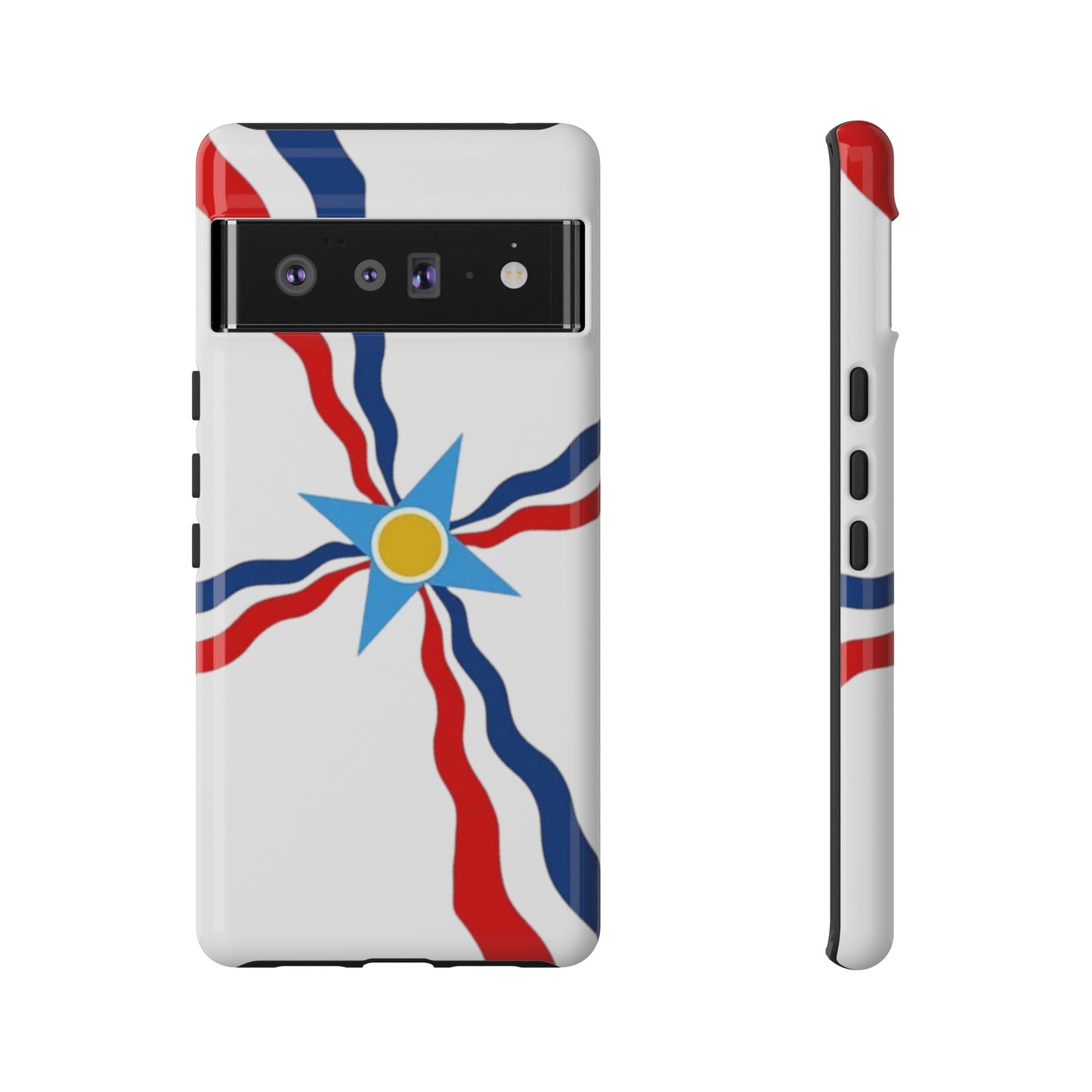 Assyrian Flag - Tough Phone Cases