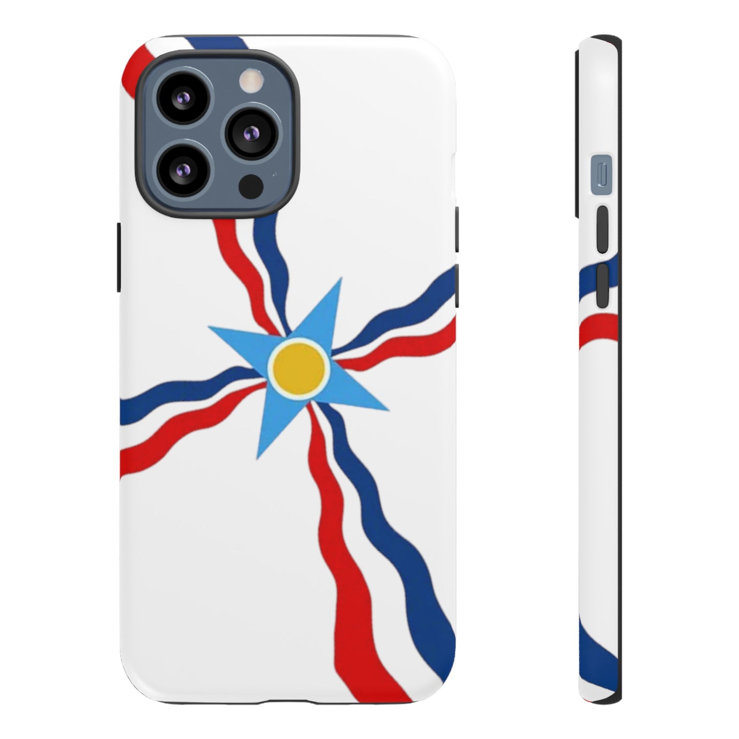 Assyrian Flag - Tough Phone Cases