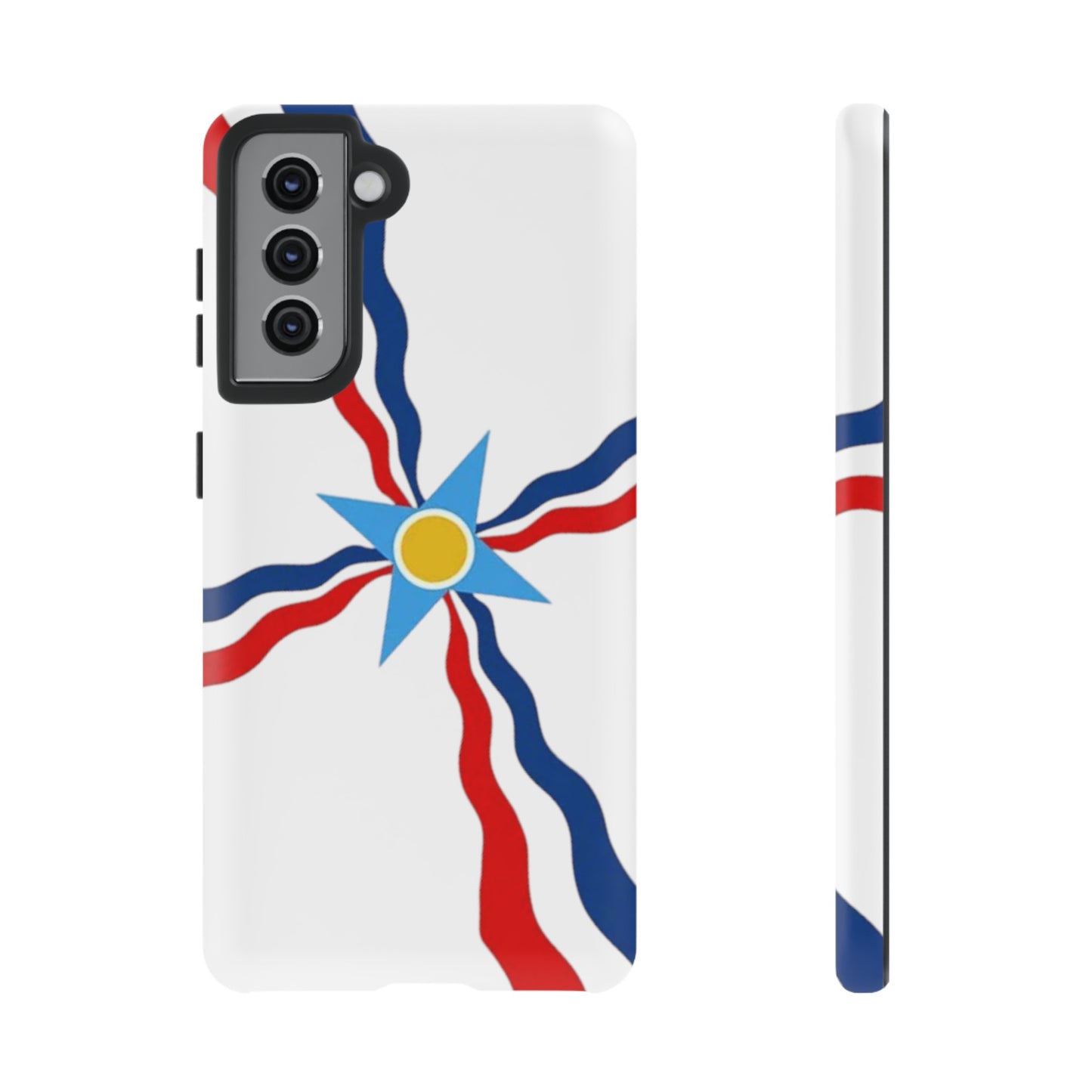 Assyrian Flag - Tough Phone Cases