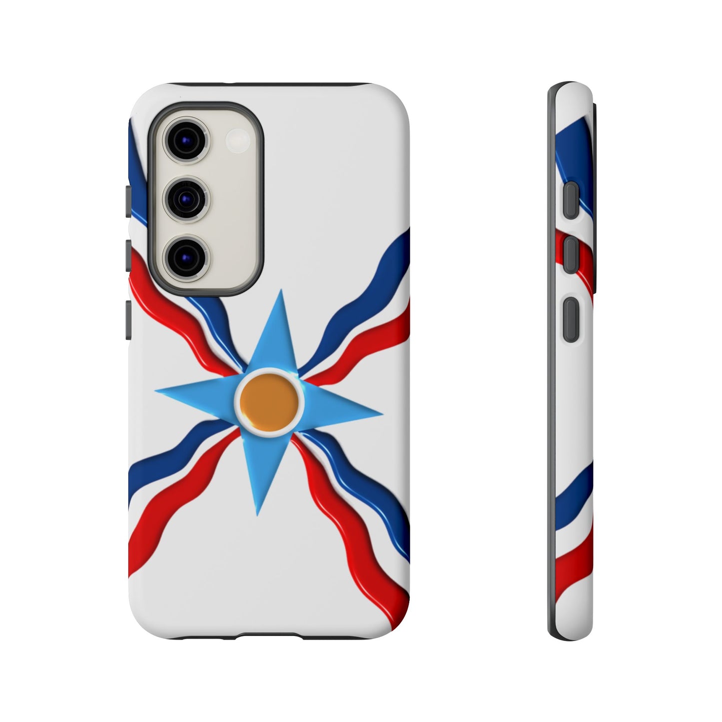 Assyrian Flag - Tough Phone Cases
