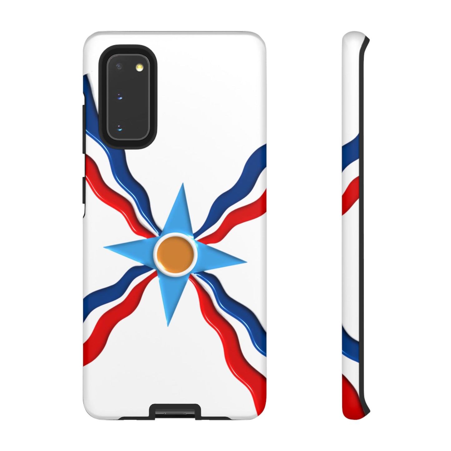 Assyrian Flag - Tough Phone Cases