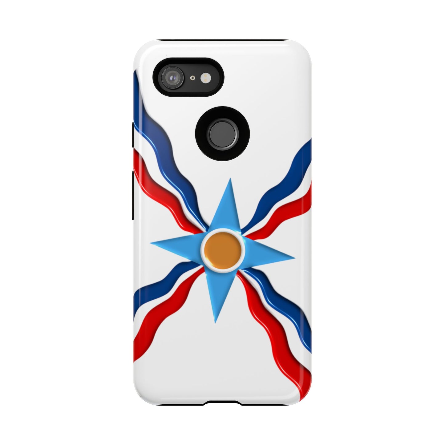 Assyrian Flag - Tough Phone Cases