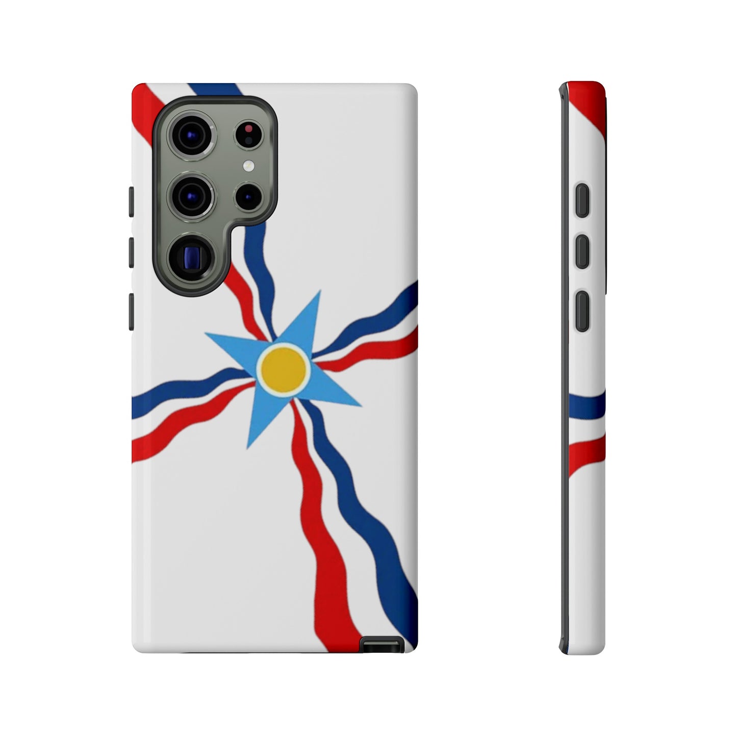 Assyrian Flag - Tough Phone Cases