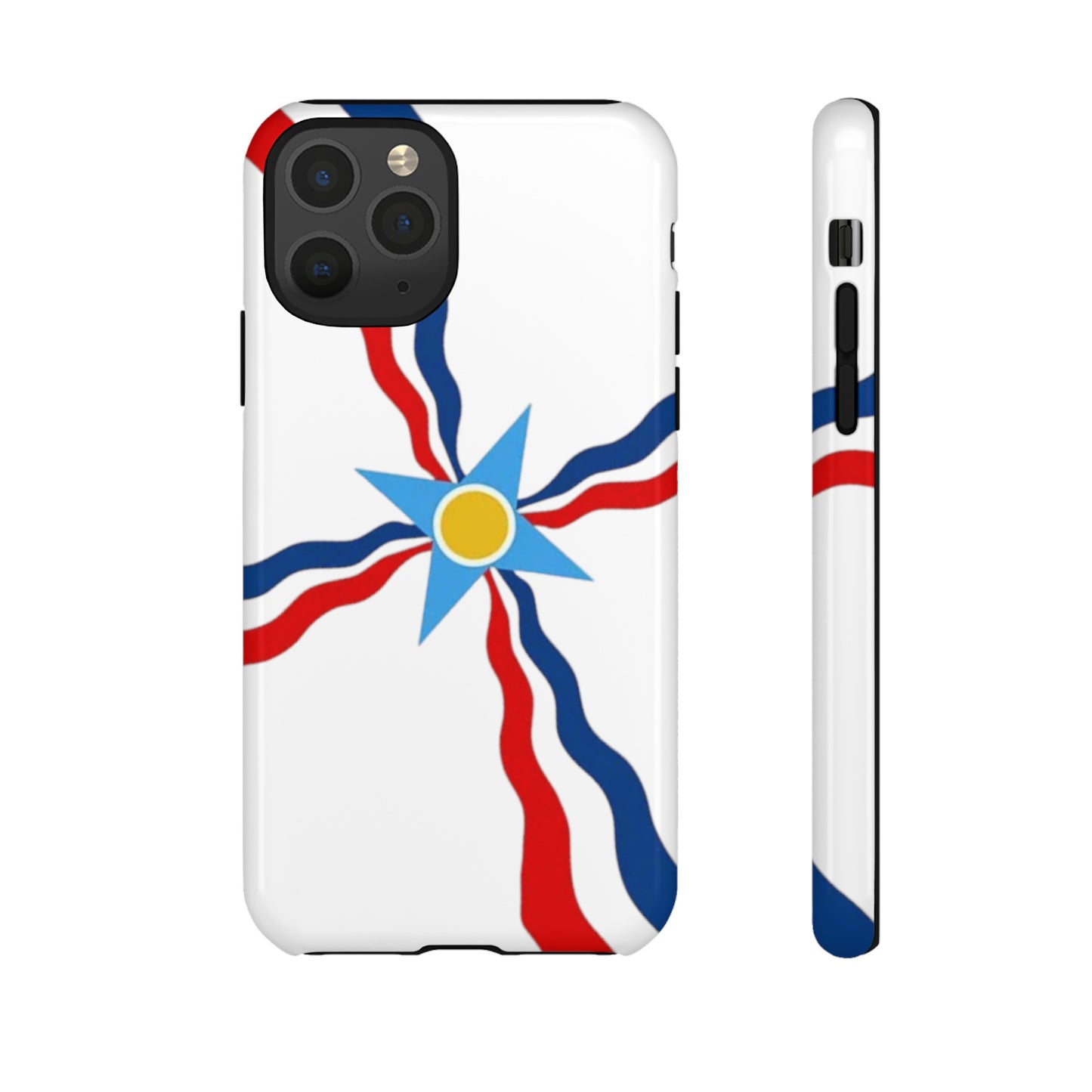 Assyrian Flag - Tough Phone Cases