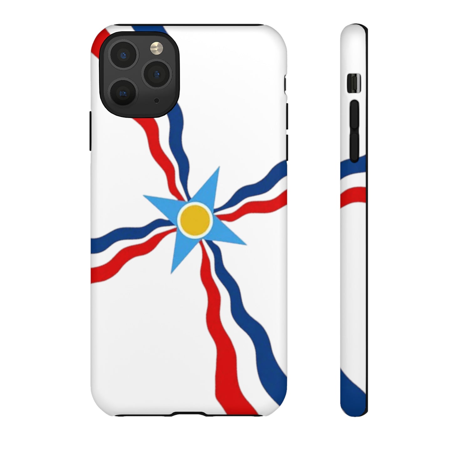 Assyrian Flag - Tough Phone Cases