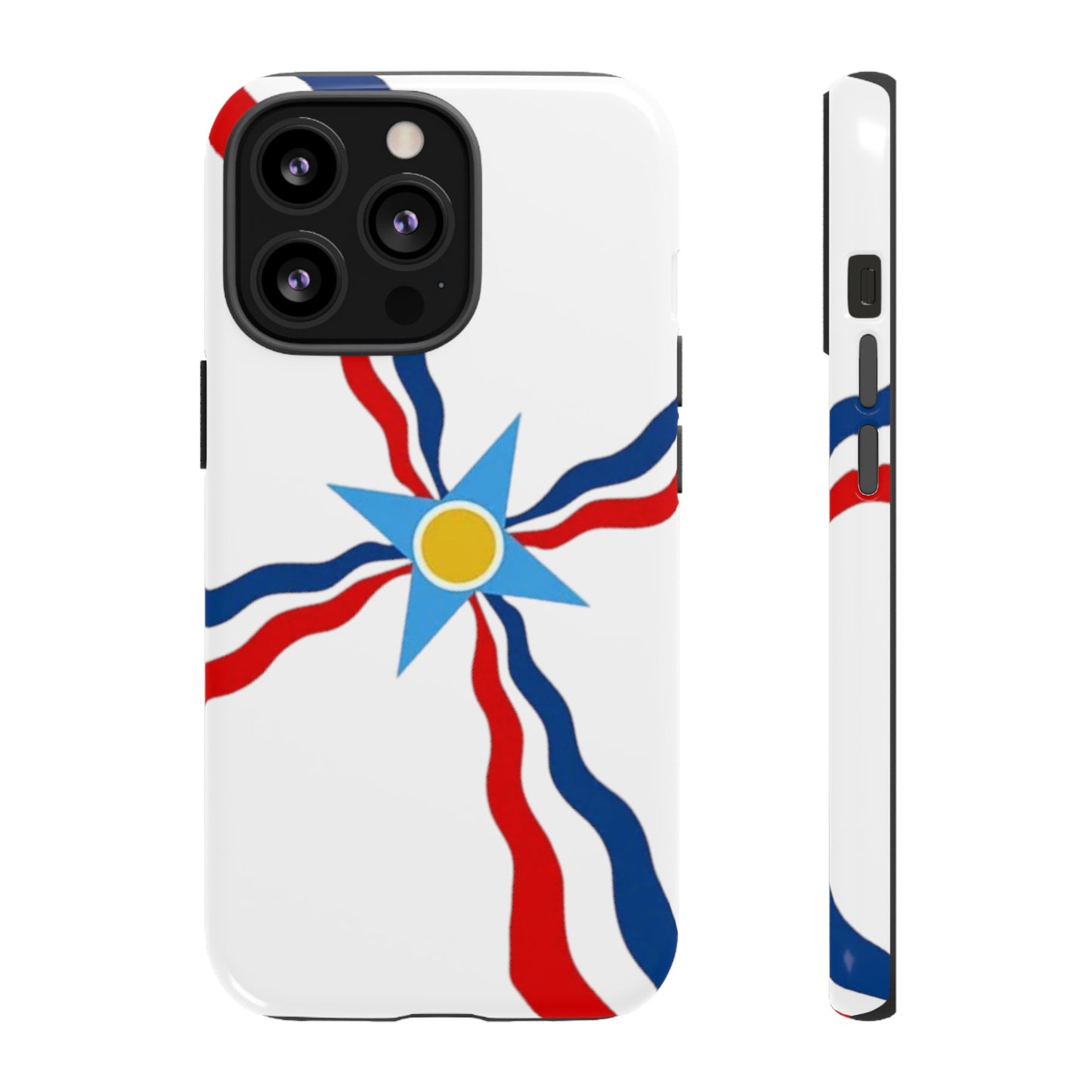 Assyrian Flag - Tough Phone Cases