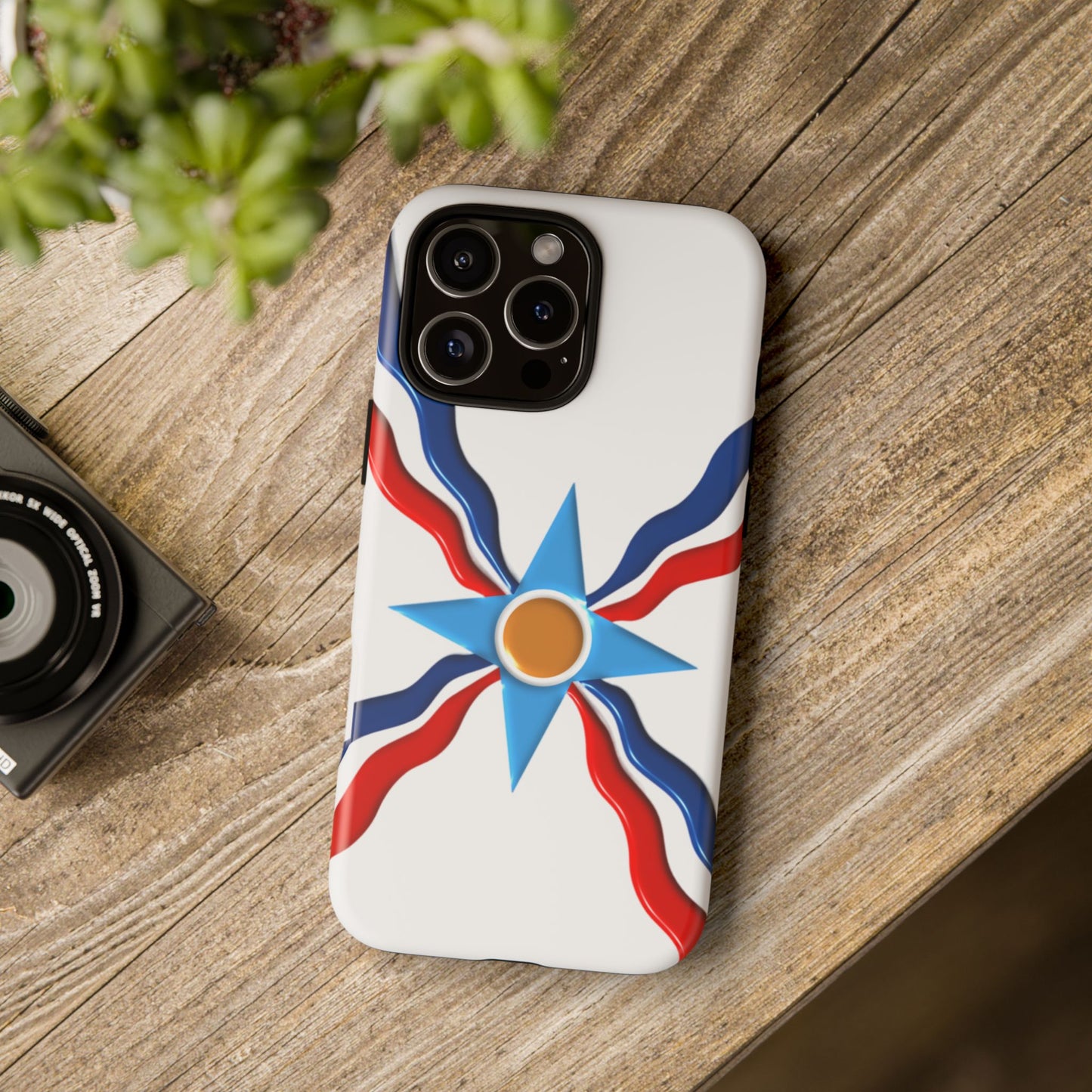 Assyrian Flag - Tough Phone Cases