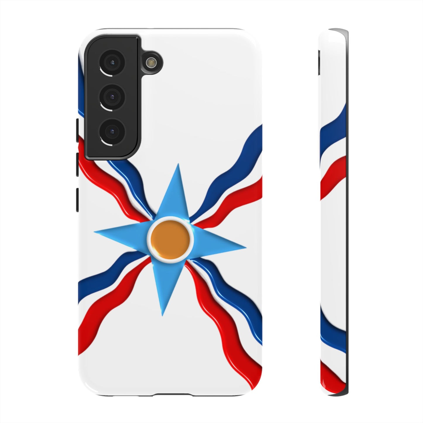 Assyrian Flag - Tough Phone Cases