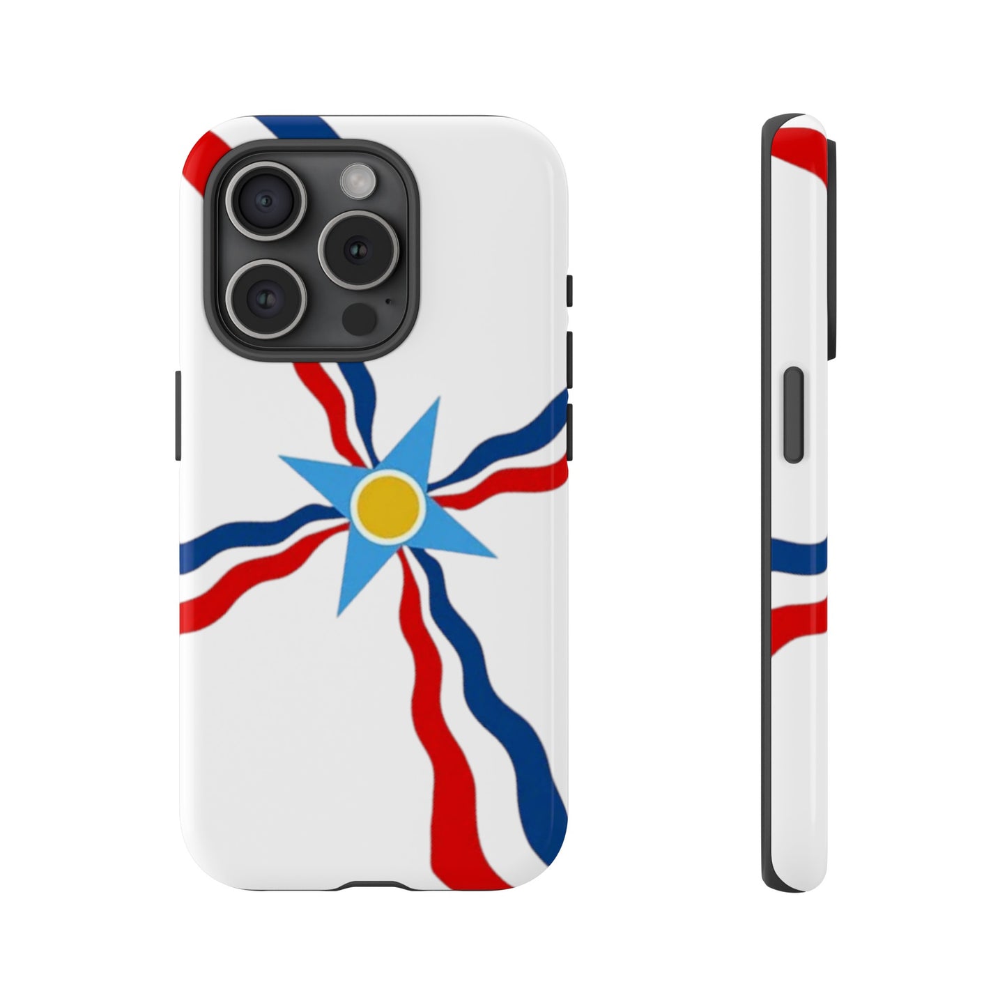 Assyrian Flag - Tough Phone Cases