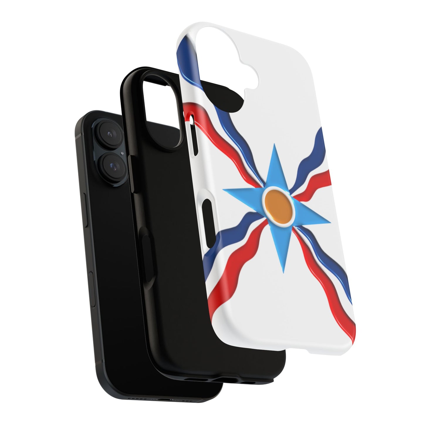 Assyrian Flag - Tough Phone Cases