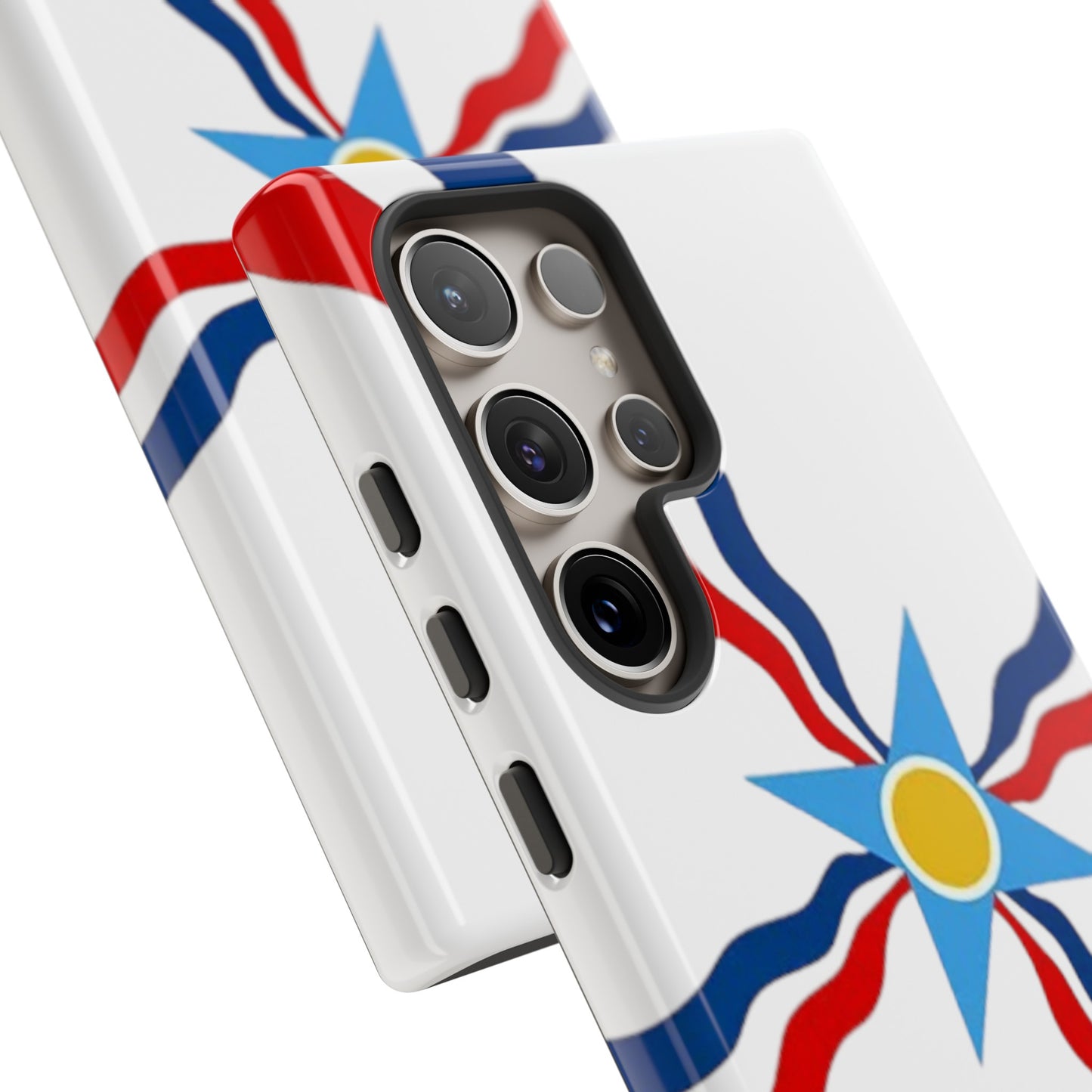 Assyrian Flag - Tough Phone Cases