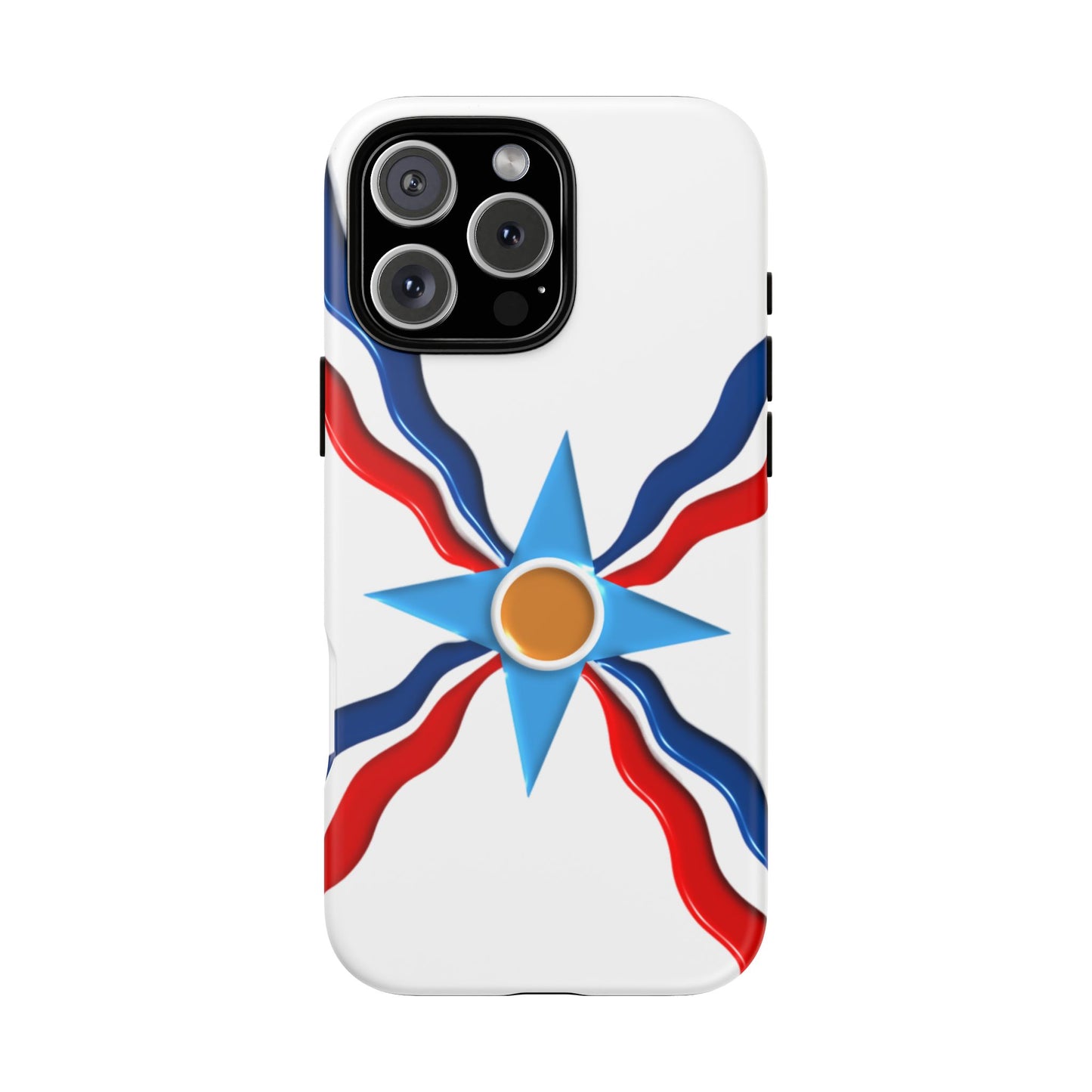 Assyrian Flag - Tough Phone Cases