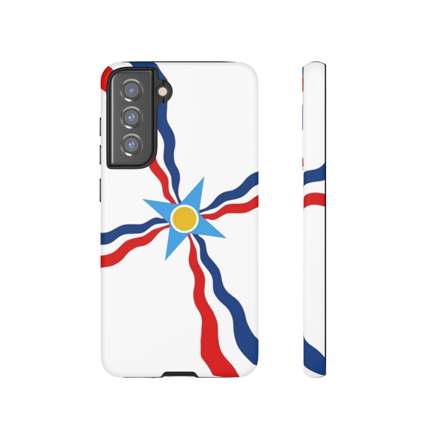 Assyrian Flag - Tough Phone Cases