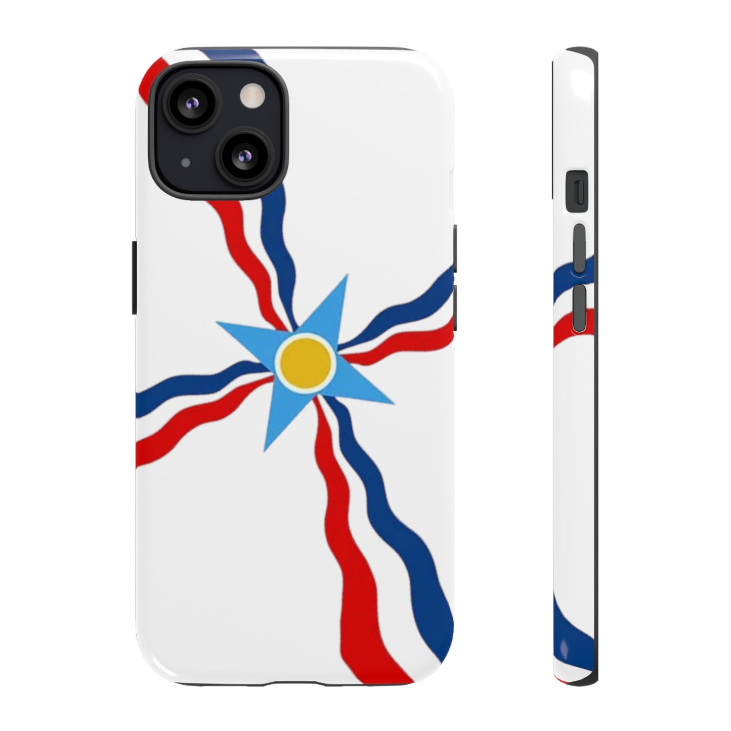 Assyrian Flag - Tough Phone Cases