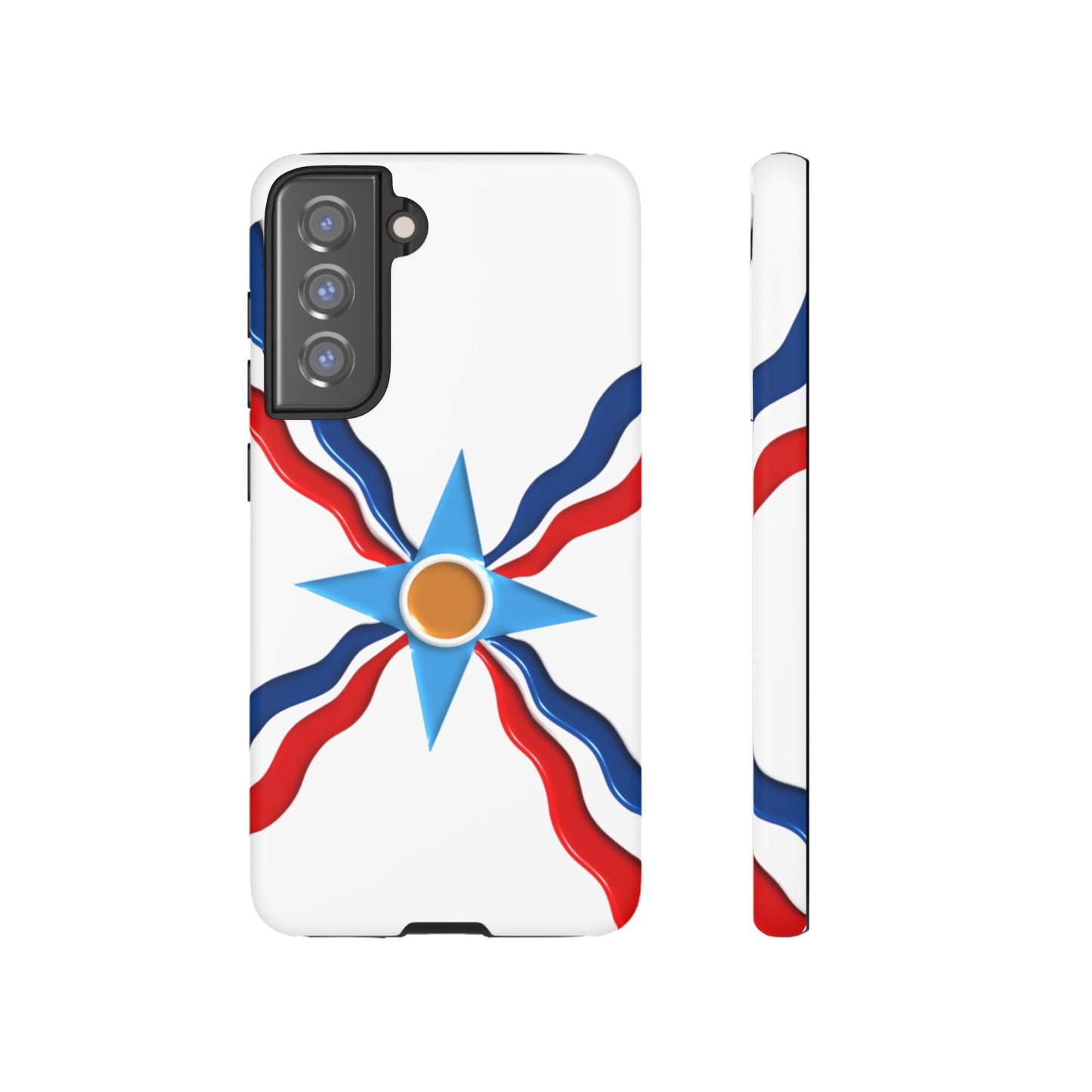 Assyrian Flag - Tough Phone Cases
