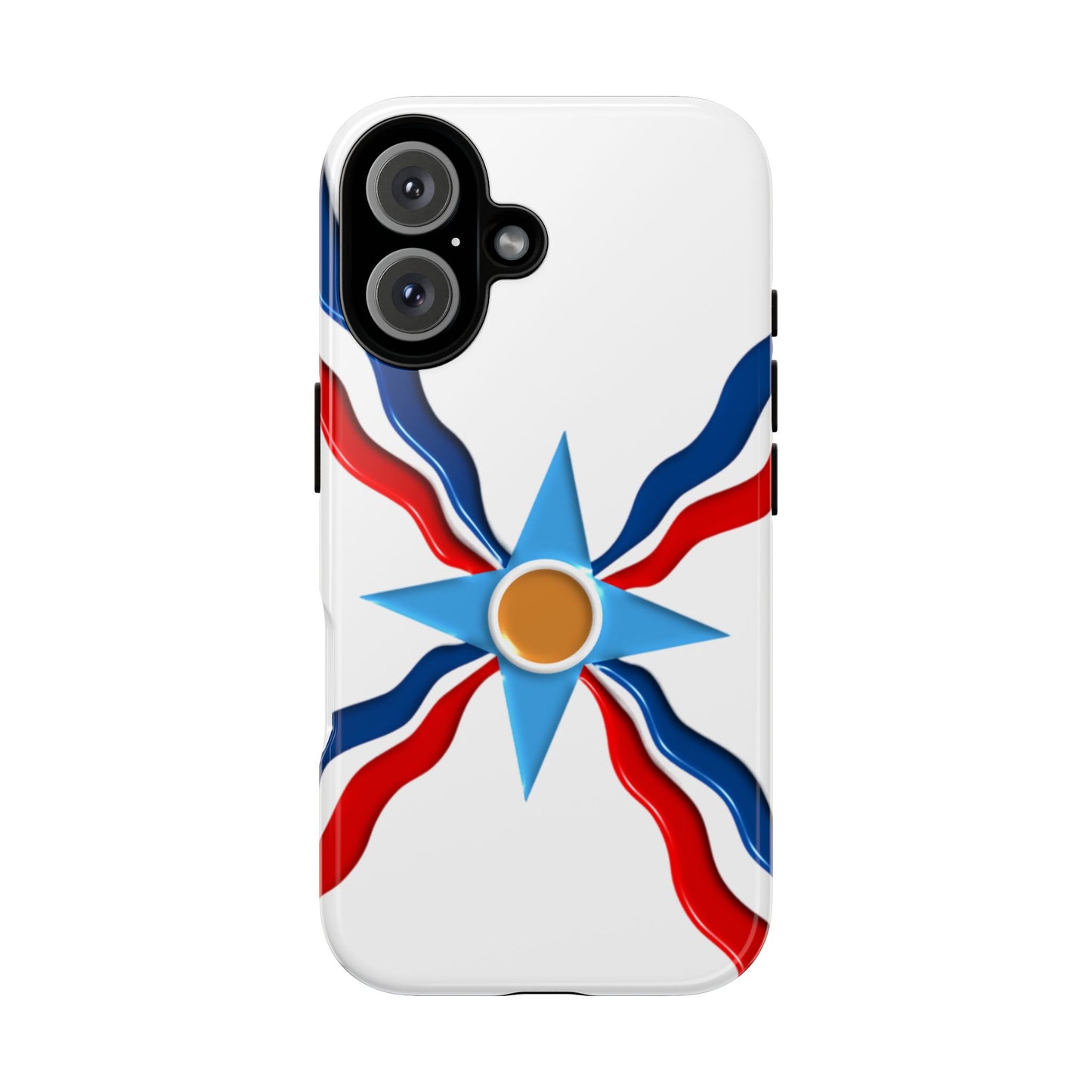 Assyrian Flag - Tough Phone Cases