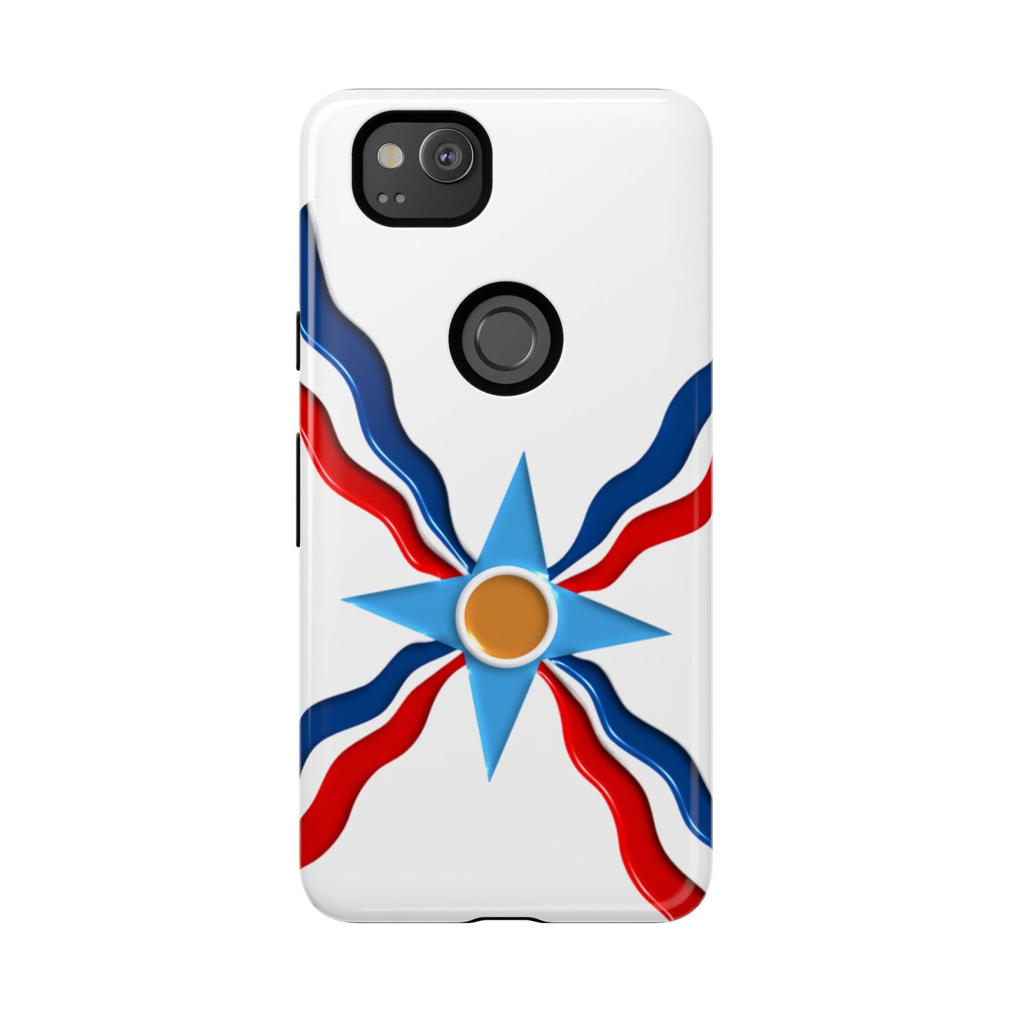 Assyrian Flag - Tough Phone Cases