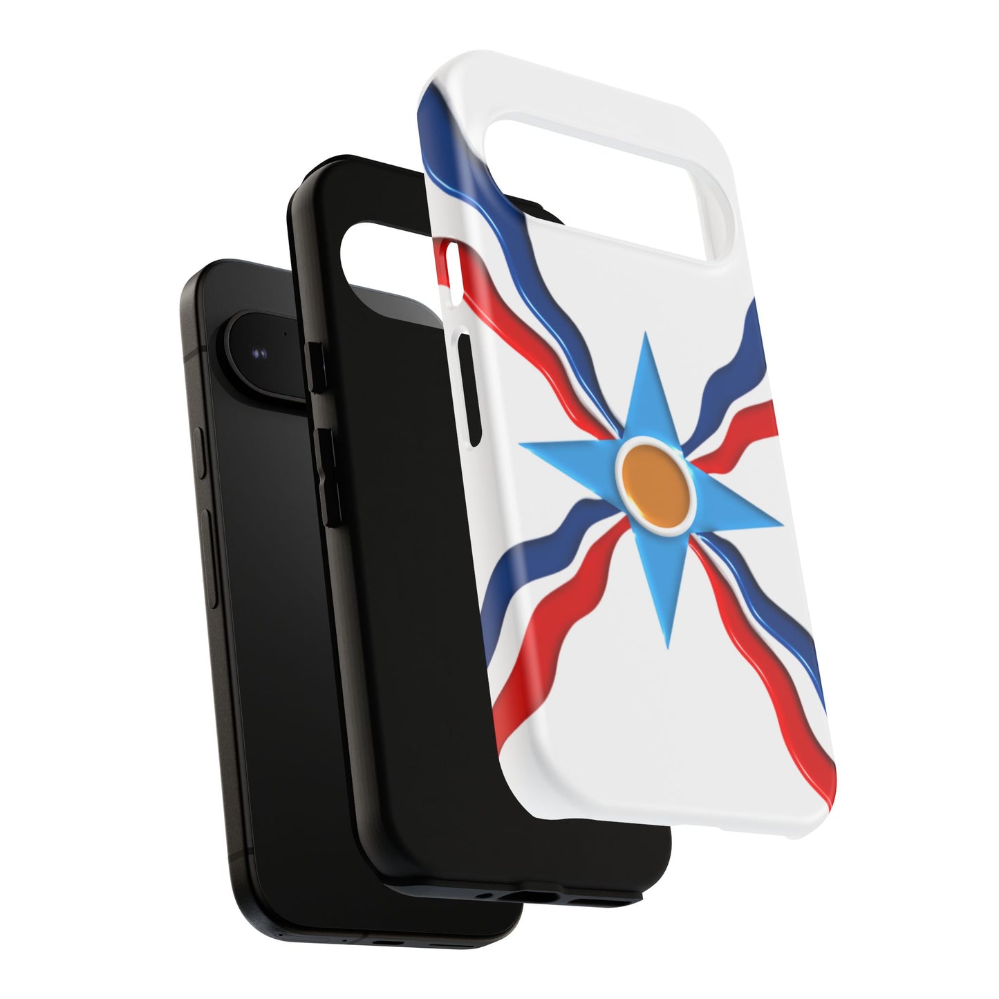 Assyrian Flag - Tough Phone Cases