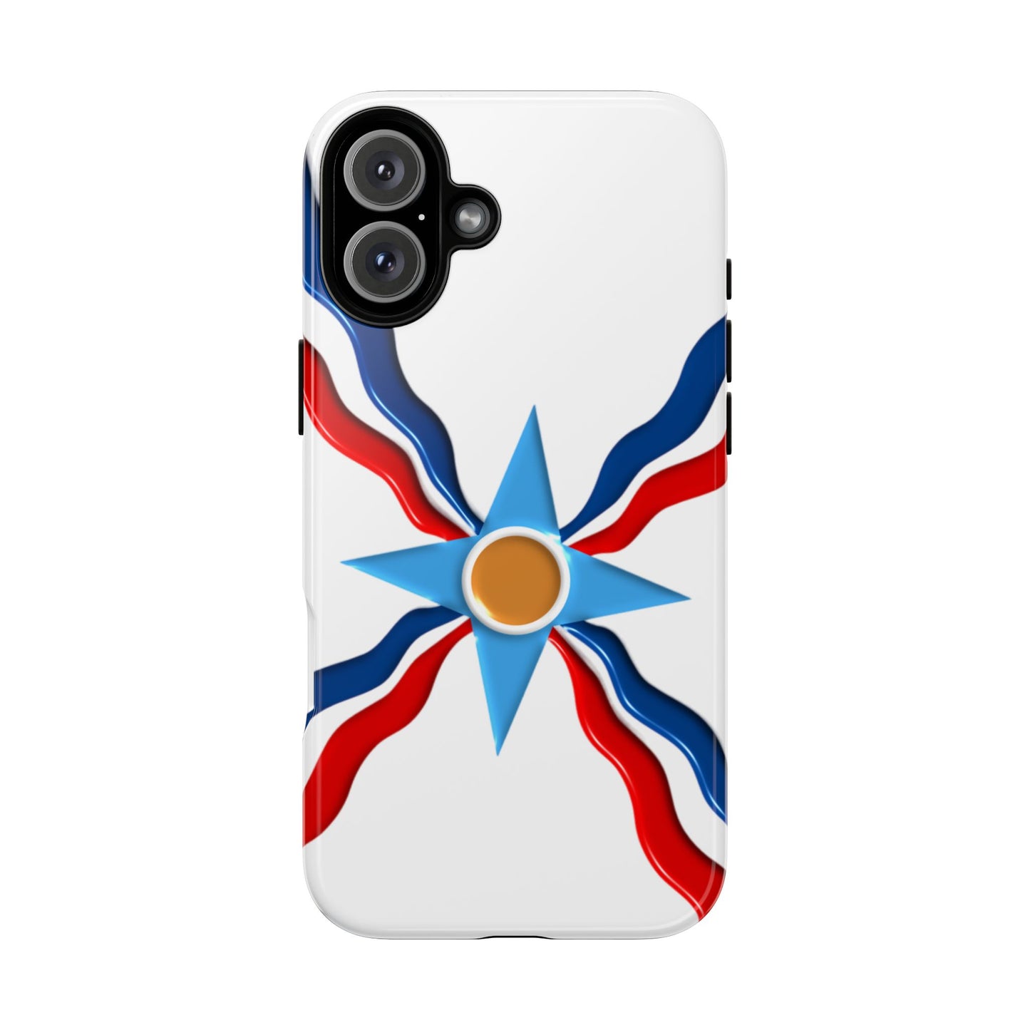 Assyrian Flag - Tough Phone Cases