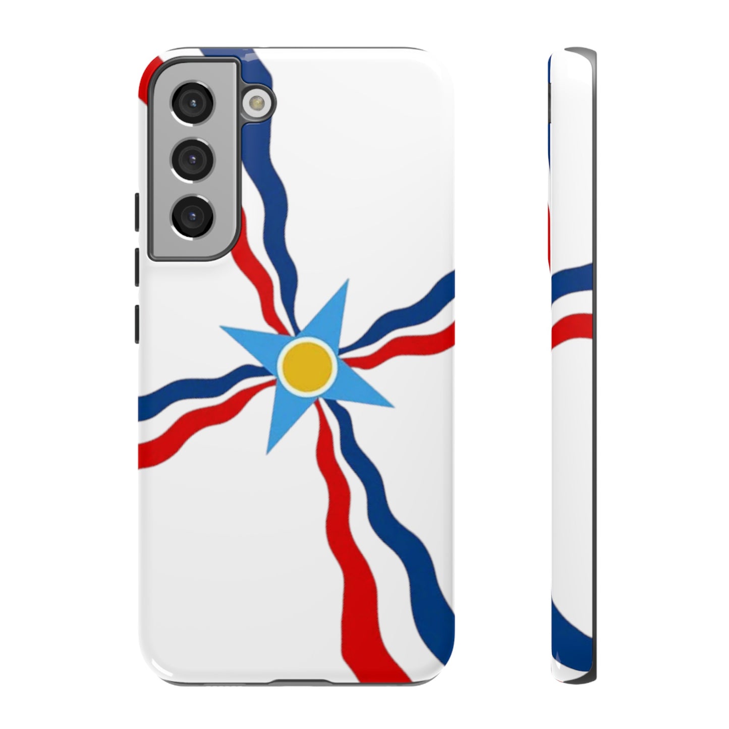 Assyrian Flag - Tough Phone Cases