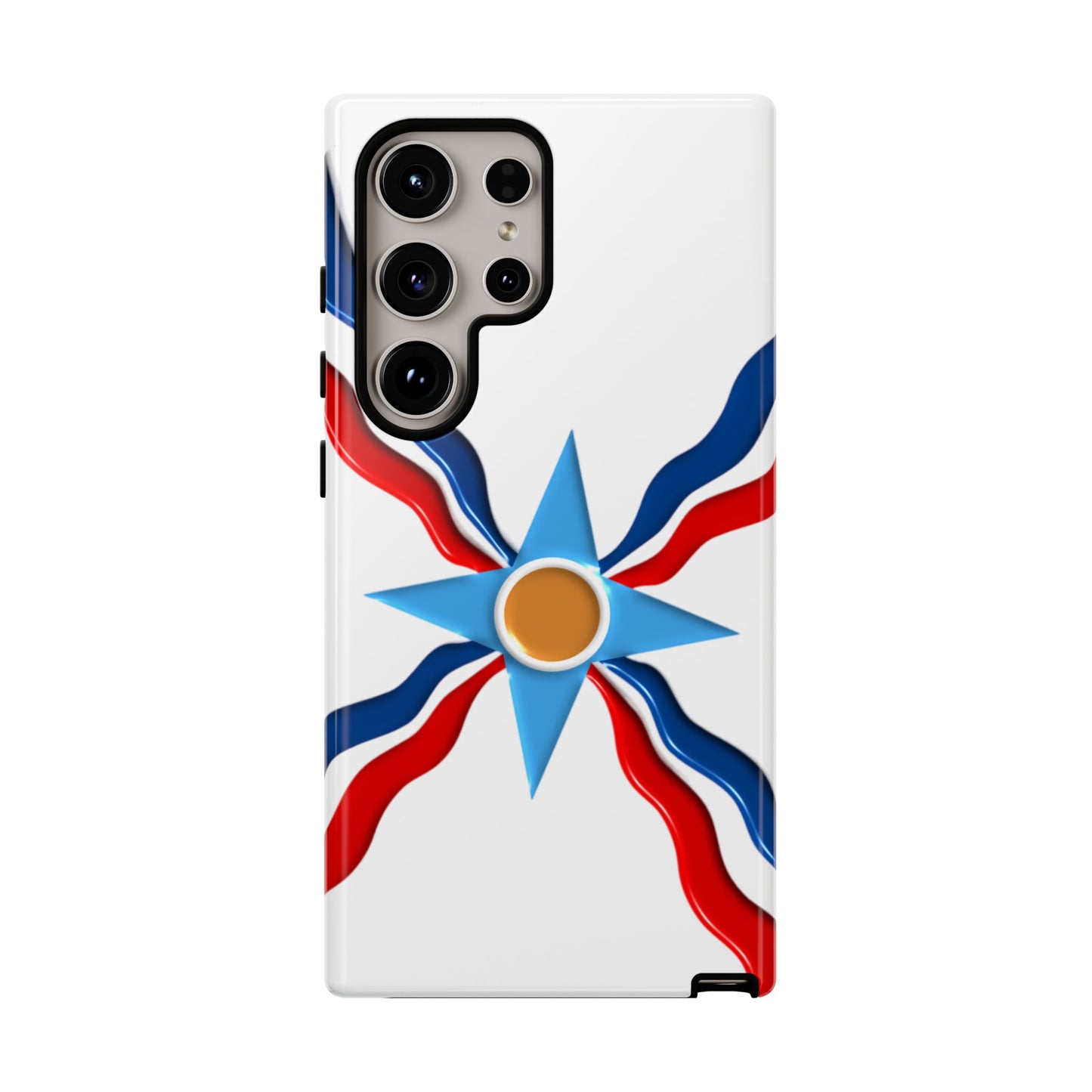 Assyrian Flag - Tough Phone Cases
