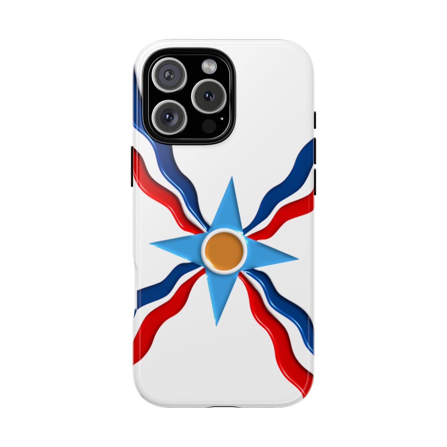 Assyrian Flag - Tough Phone Cases