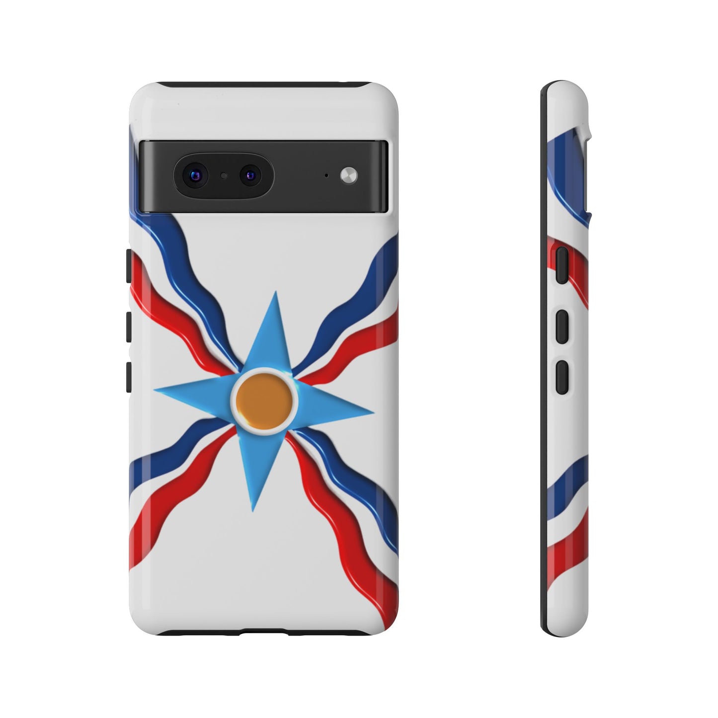 Assyrian Flag - Tough Phone Cases