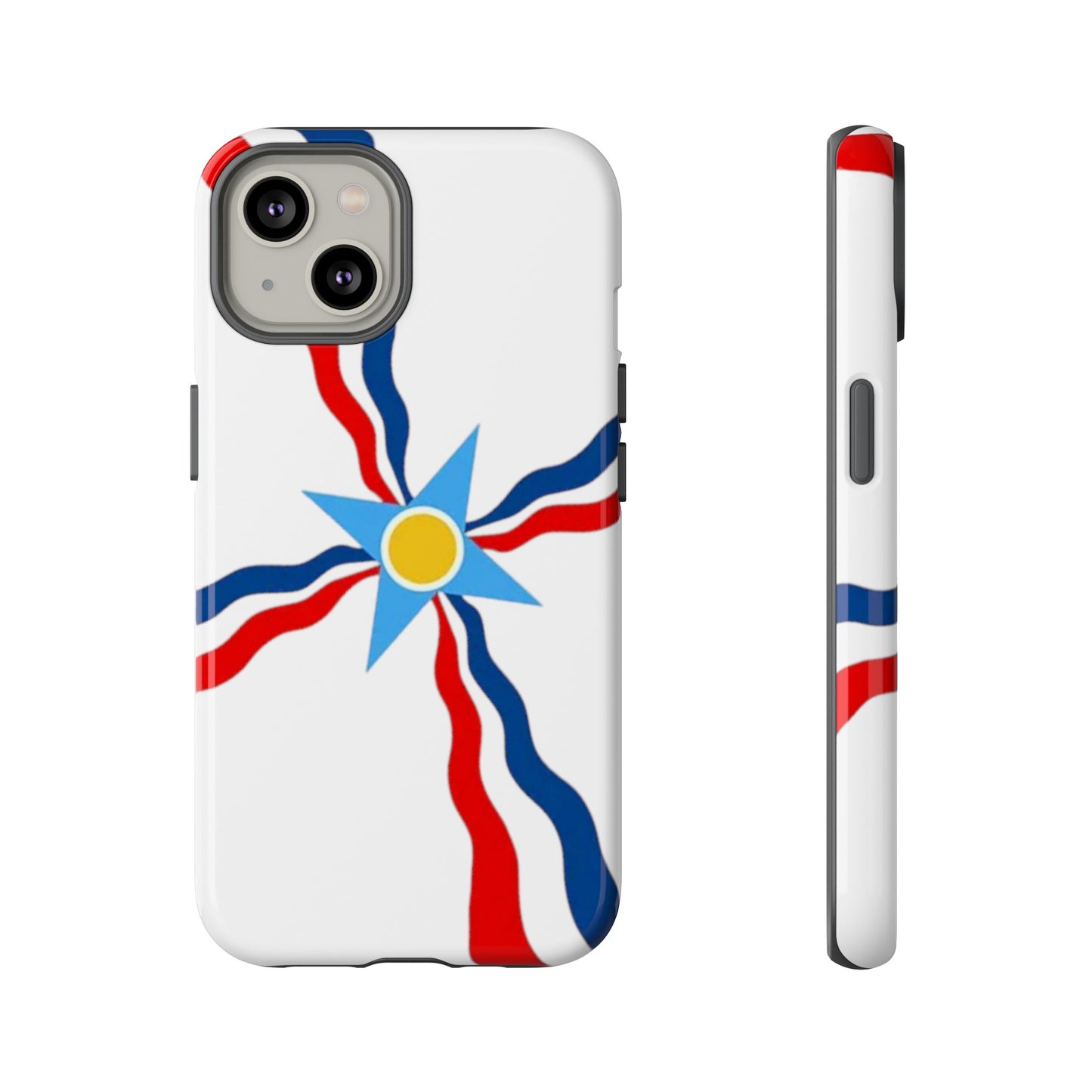 Assyrian Flag - Tough Phone Cases