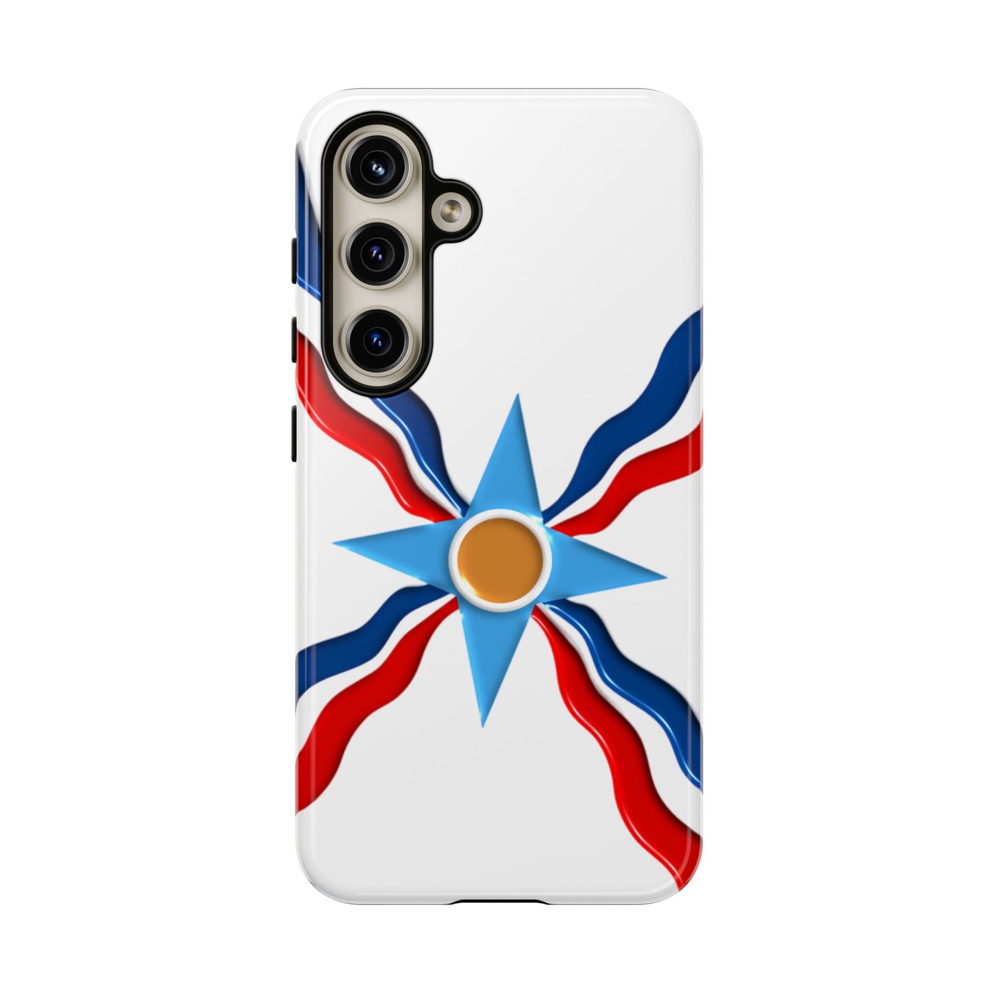 Assyrian Flag - Tough Phone Cases