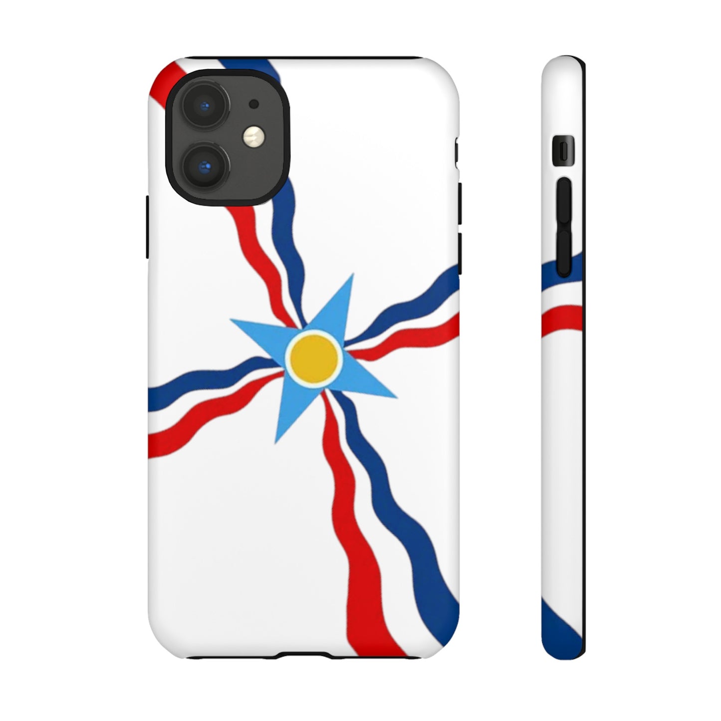 Assyrian Flag - Tough Phone Cases